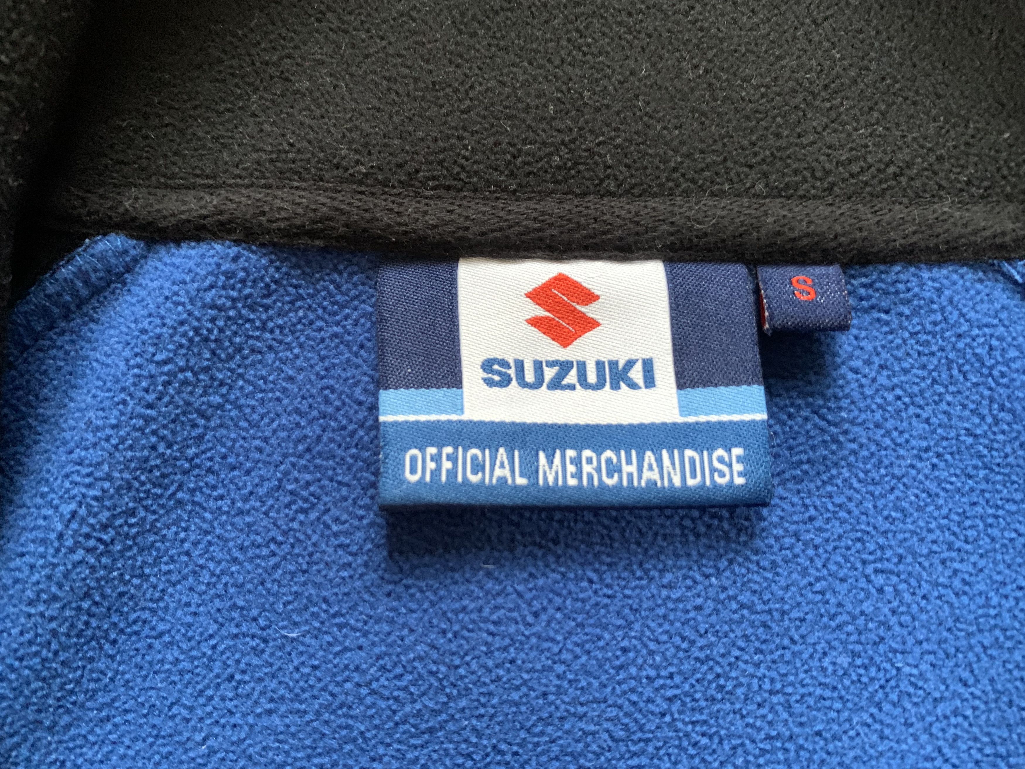 Vintage Vintage Suzuki Team GSX-R Fleece Full Zip Jacket Size US S / EU 44-46 / 1 - 7 Thumbnail