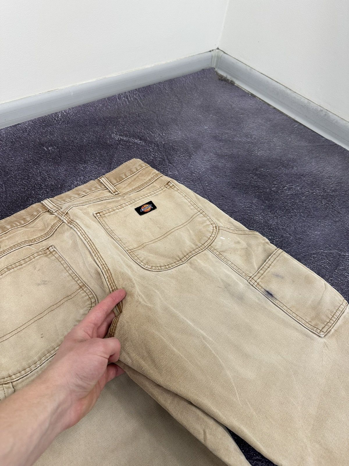 Dickies Vintage Dickies Faded Carpenter Baggy USA Opium Work Pants Size US 36 / EU 52 - 8 Thumbnail