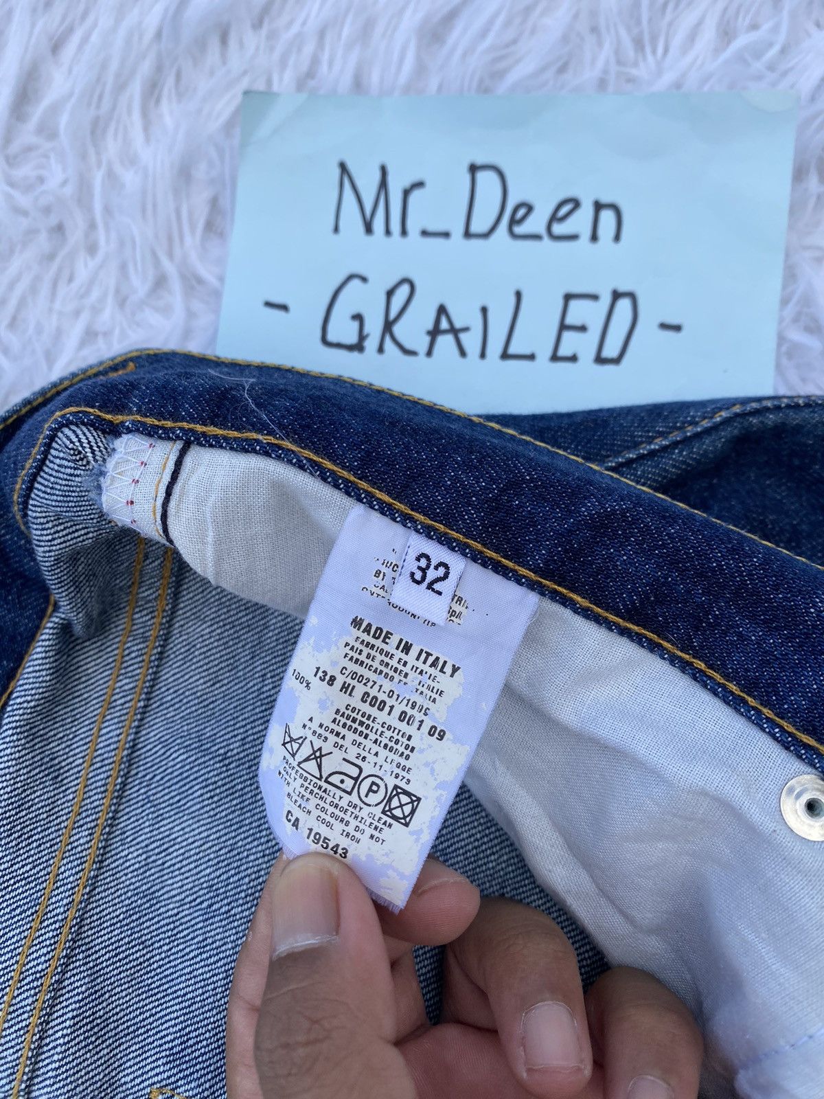 Helmut Lang Rare Helmut Lang Classic Raw Denim Produced 1999 Size US 32 / EU 48 - 10 Thumbnail