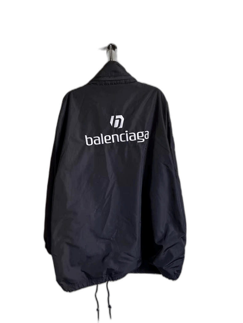 Balenciaga Balenciaga Football Windbreaker Jacket Size 38-2506 Size US L / EU 52-54 / 3 - 1 Thumbnail