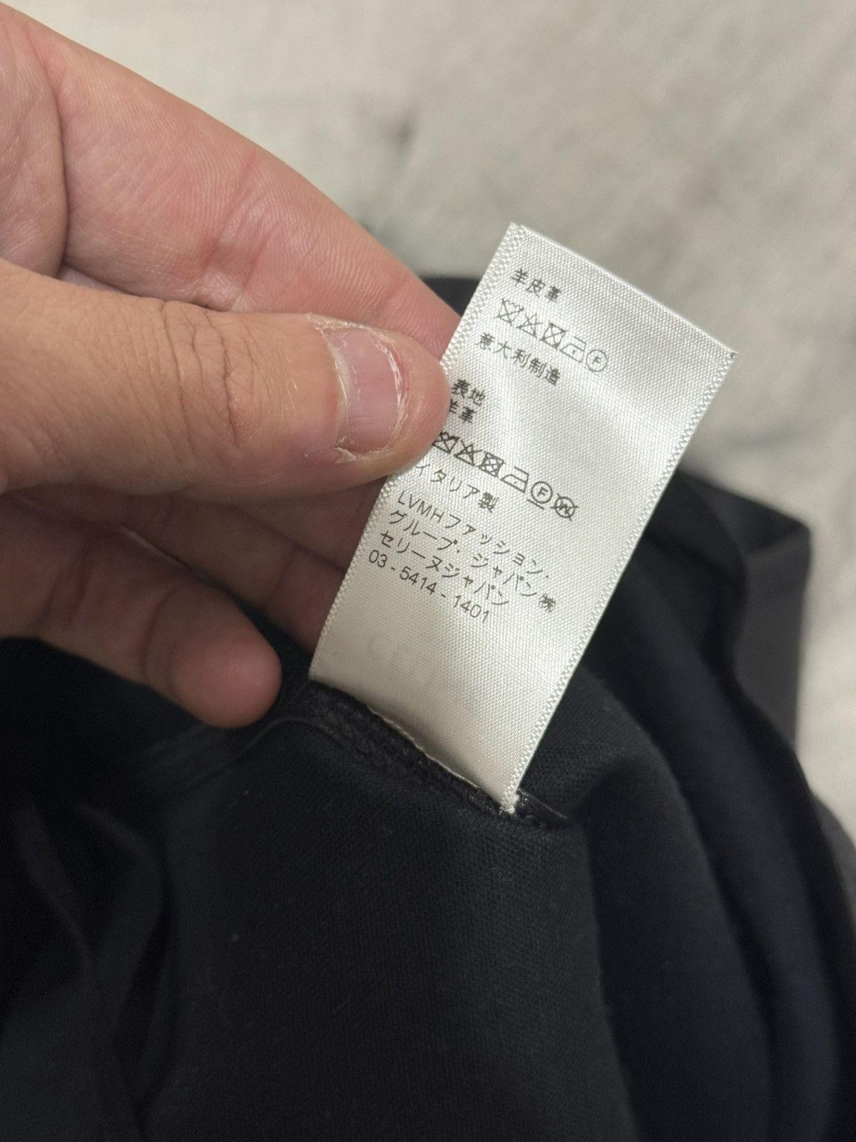Celine F/W21 Teen Knight Poem Leather Legging Size US 31 - 10 Thumbnail