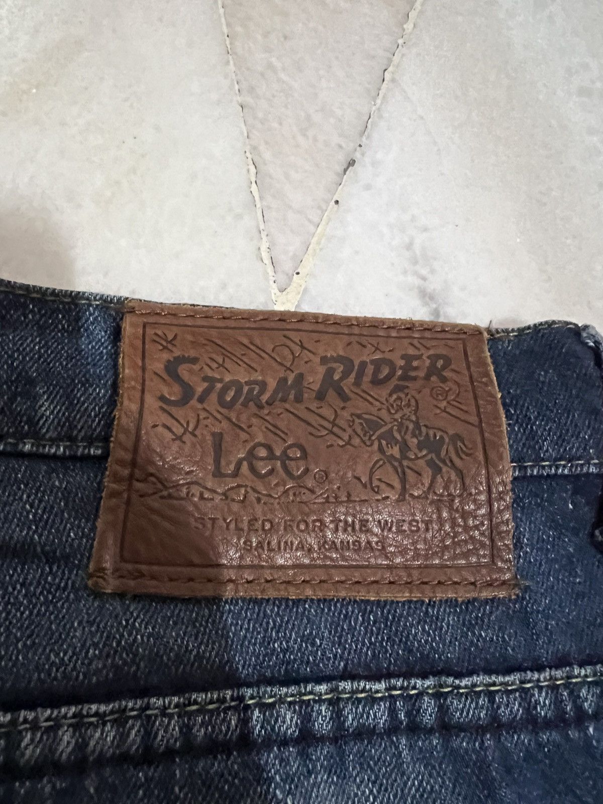 Japanese Brand 🌈Flare 90’s Lee Cowboy Washed jeans Size US 32 / EU 48 - 19 Thumbnail
