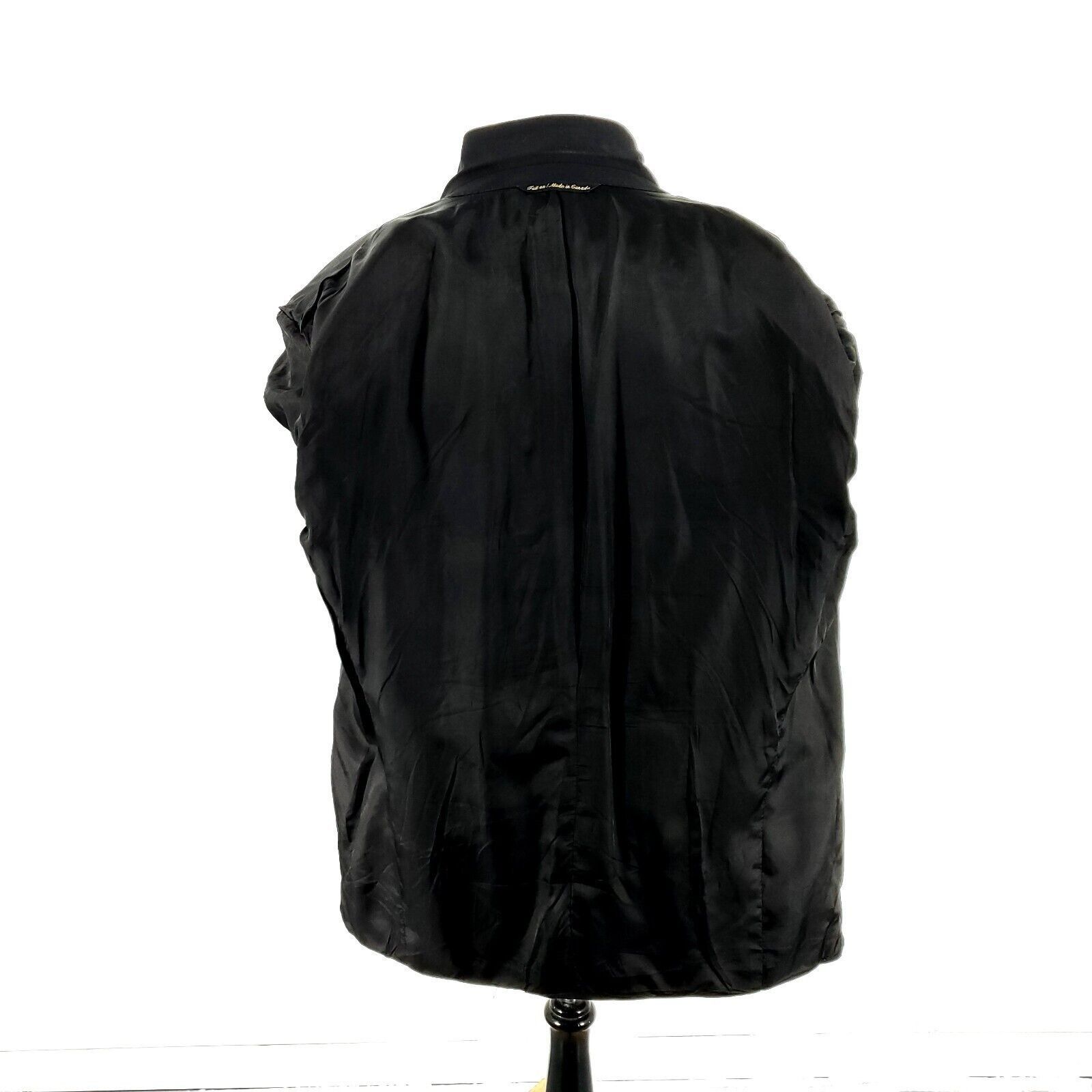 Jack Victor Jack Victor Super 100s Wool 1 Felt Button Tuxedo Jacket 46L Size 48L - 12 Thumbnail
