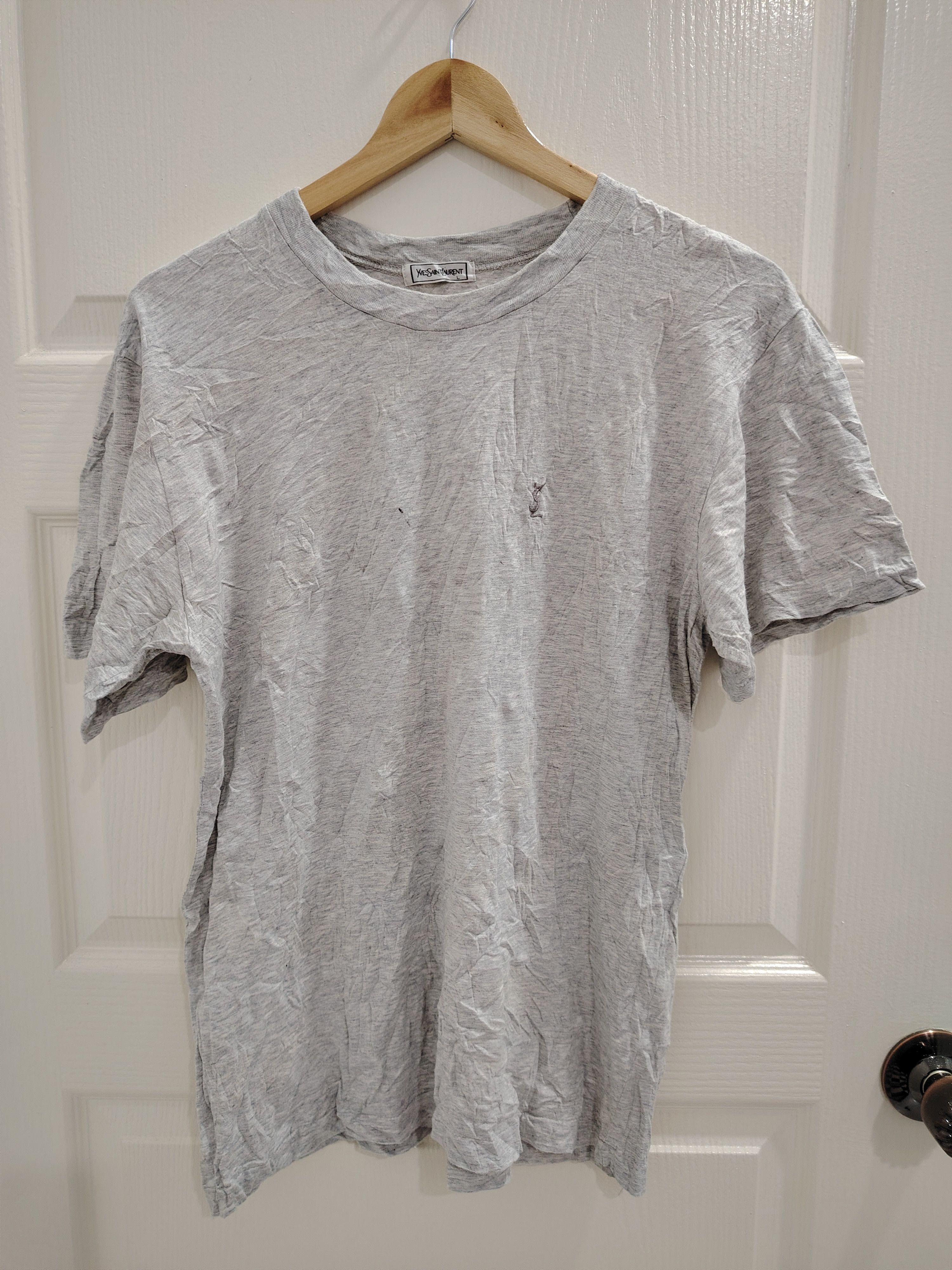 Yves Saint Laurent Vintage 90s YSL Yves Saint Lauren Tee Size US L / EU 52-54 / 3 - 1 Thumbnail