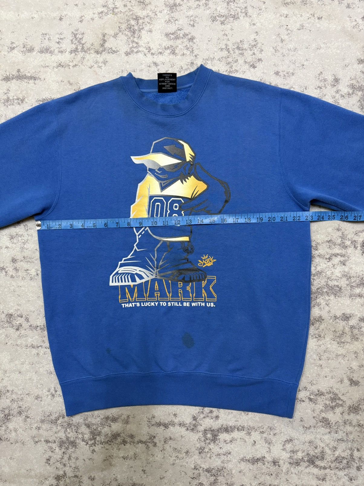 Japanese Brand Vintage Y2k Grass Hither Mark Graphic Sweatshirt Size US L / EU 52-54 / 3 - 13 Thumbnail