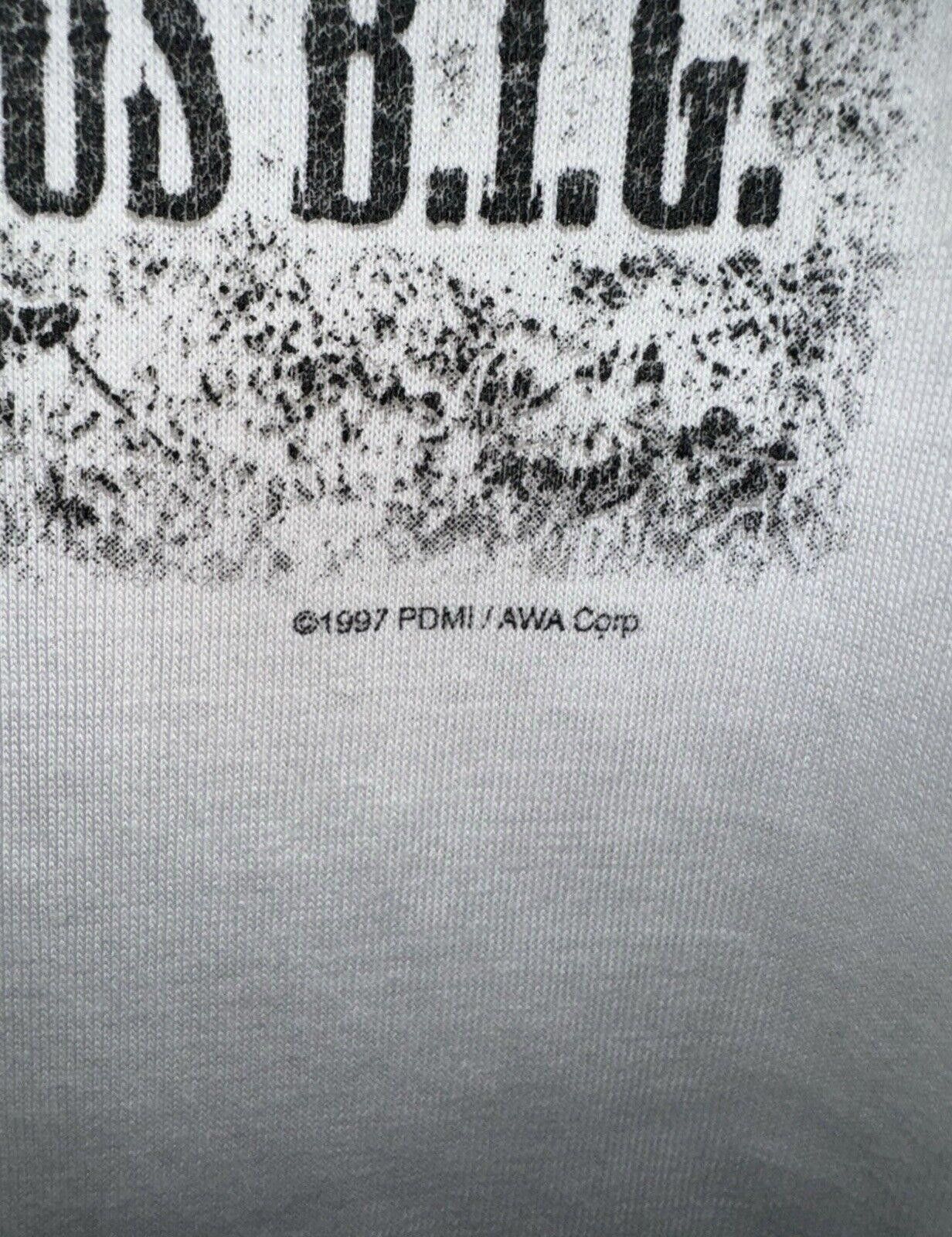 Designer Vintage Puff Daddy The Notorious B.I.G 1997 Rap Tee Shirt XL Size US XL / EU 56 / 4 - 3 Thumbnail