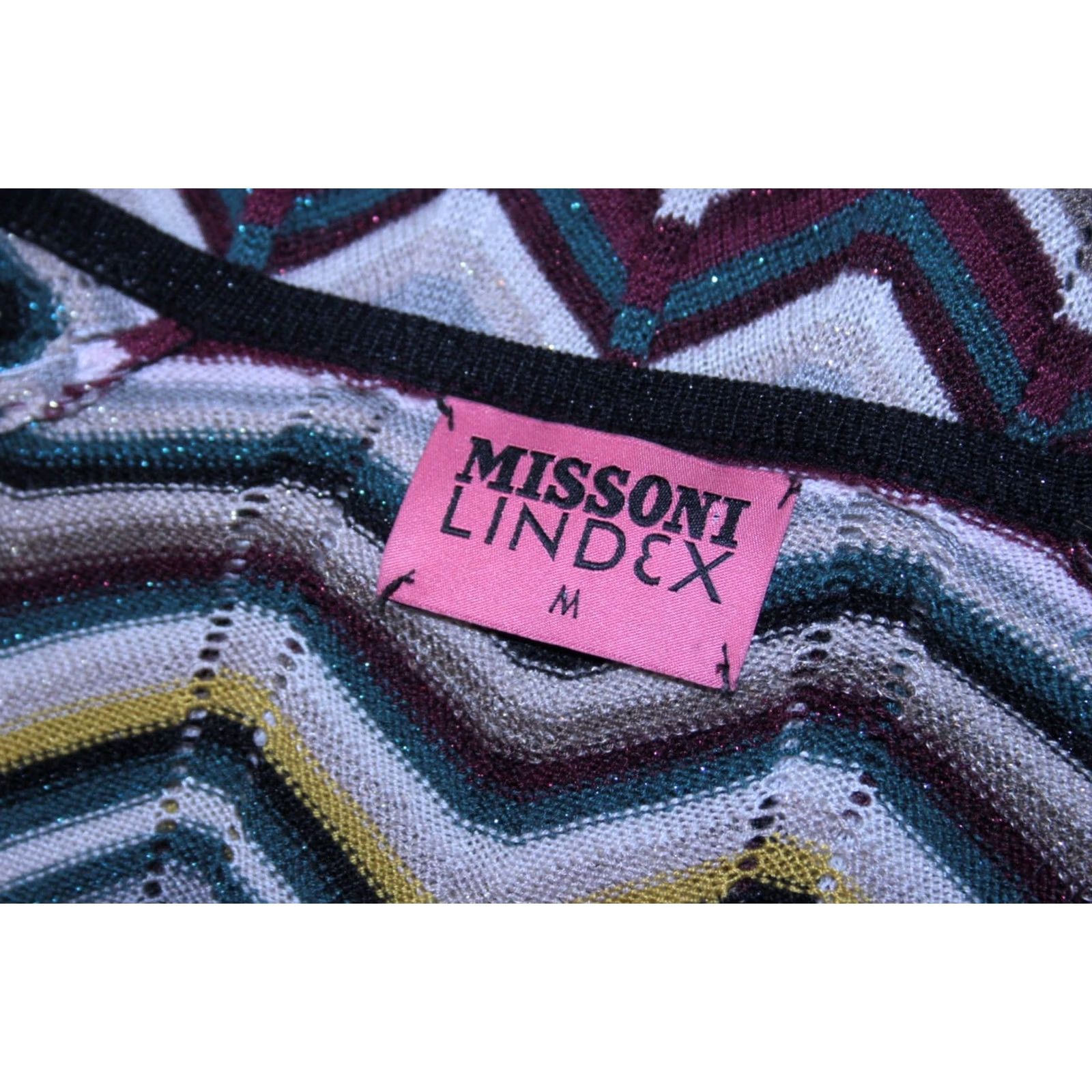 Missoni Missoni Lindex cardigan Jumper Women M Multicoloured V-Neck Size M / US 6-8 / IT 42-44 - 4 Thumbnail