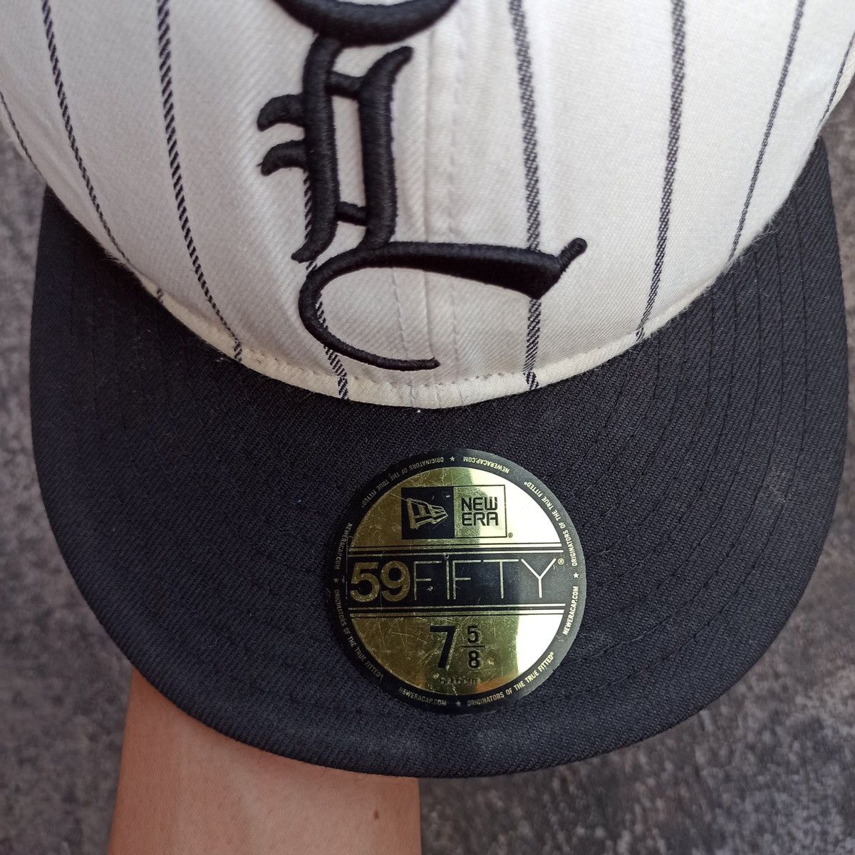 LRG Strip LRG x new era initial L gothic style. Size 38 - 11 Thumbnail