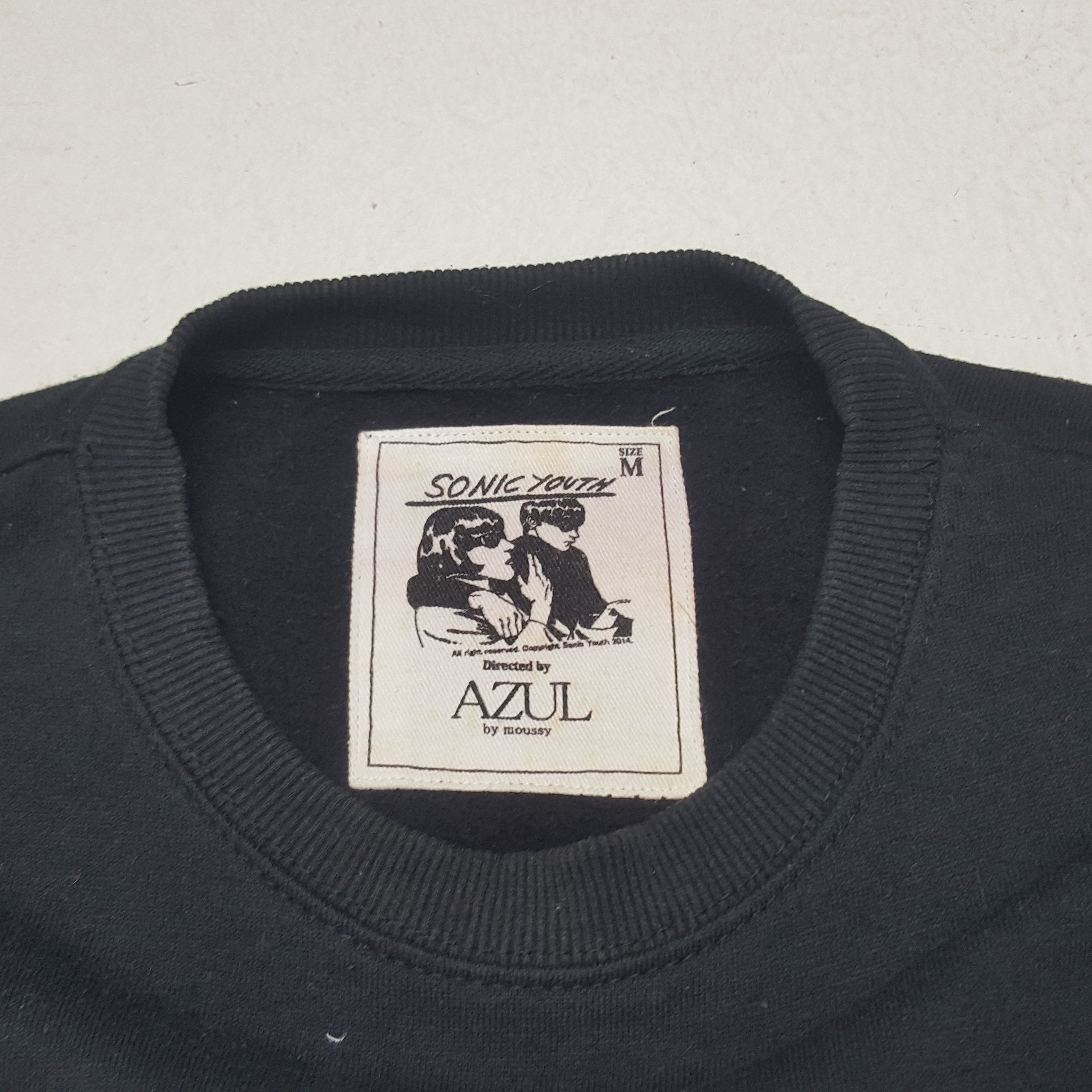 Band Tees × Vintage Vintage Azul x Sonic Youth American Rock Band Sweatshirt Size S / US 4 / IT 40 - 4 Thumbnail