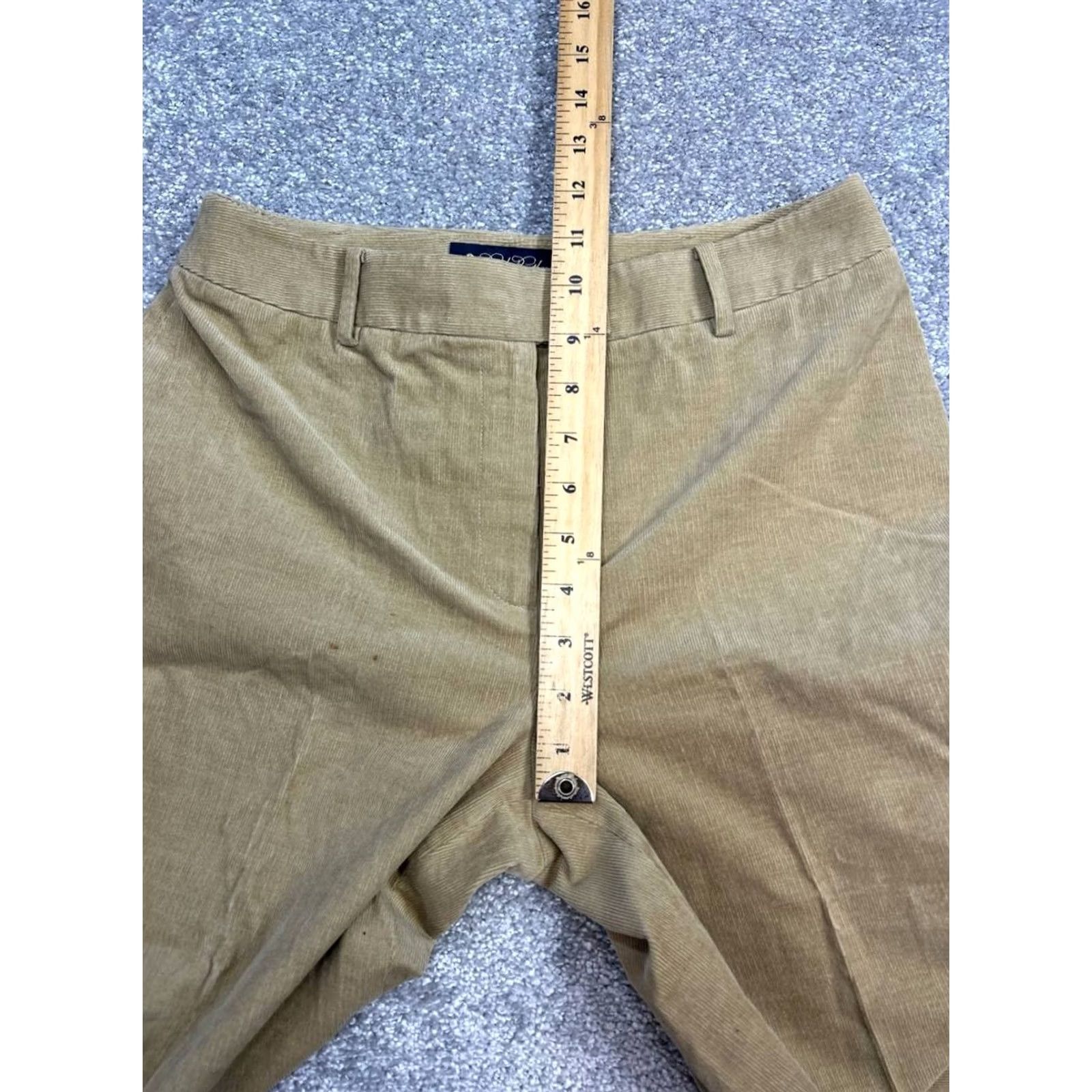 Brooks Brothers Brooks Brother Dress Pants Mens 4 Brown Cotton Stretch Mid Rise Straight Leg Pants Slim Fit Casual Dress Pants Mens Brown Cotton Elastane 4" Size 27" / US 4 / IT 40 - 4 Thumbnail