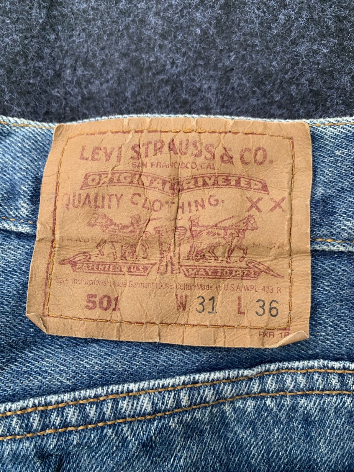 Levi's Vintage 90s Levi's 501 made in USA 🇺🇸. Size US 29 - 3 Thumbnail