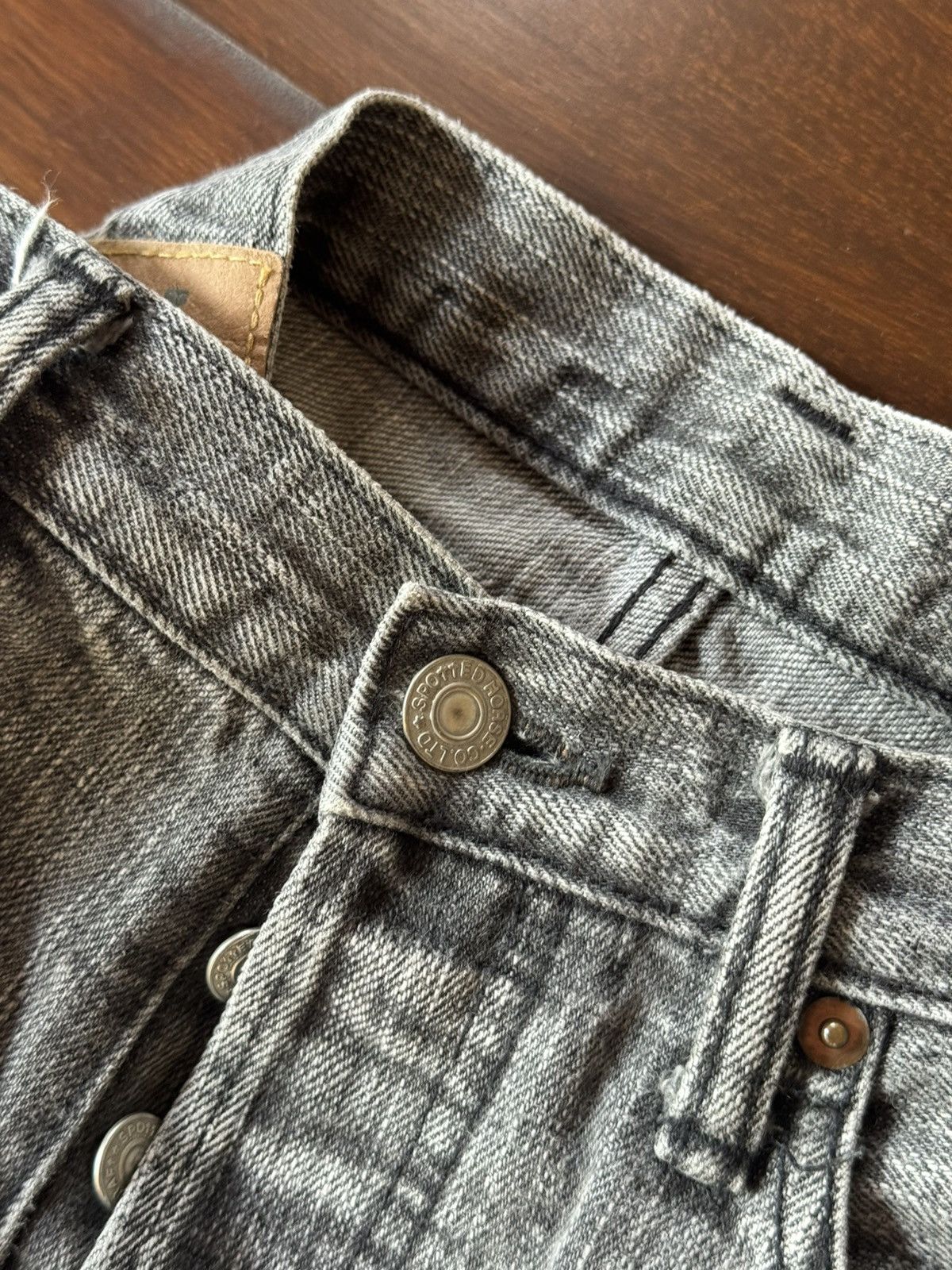 Yohji Yamamoto Vintage Yohji Yamamoto Spotted Horse Magic Wash Denim Jeans Size US 34 / EU 50 - 5 Thumbnail