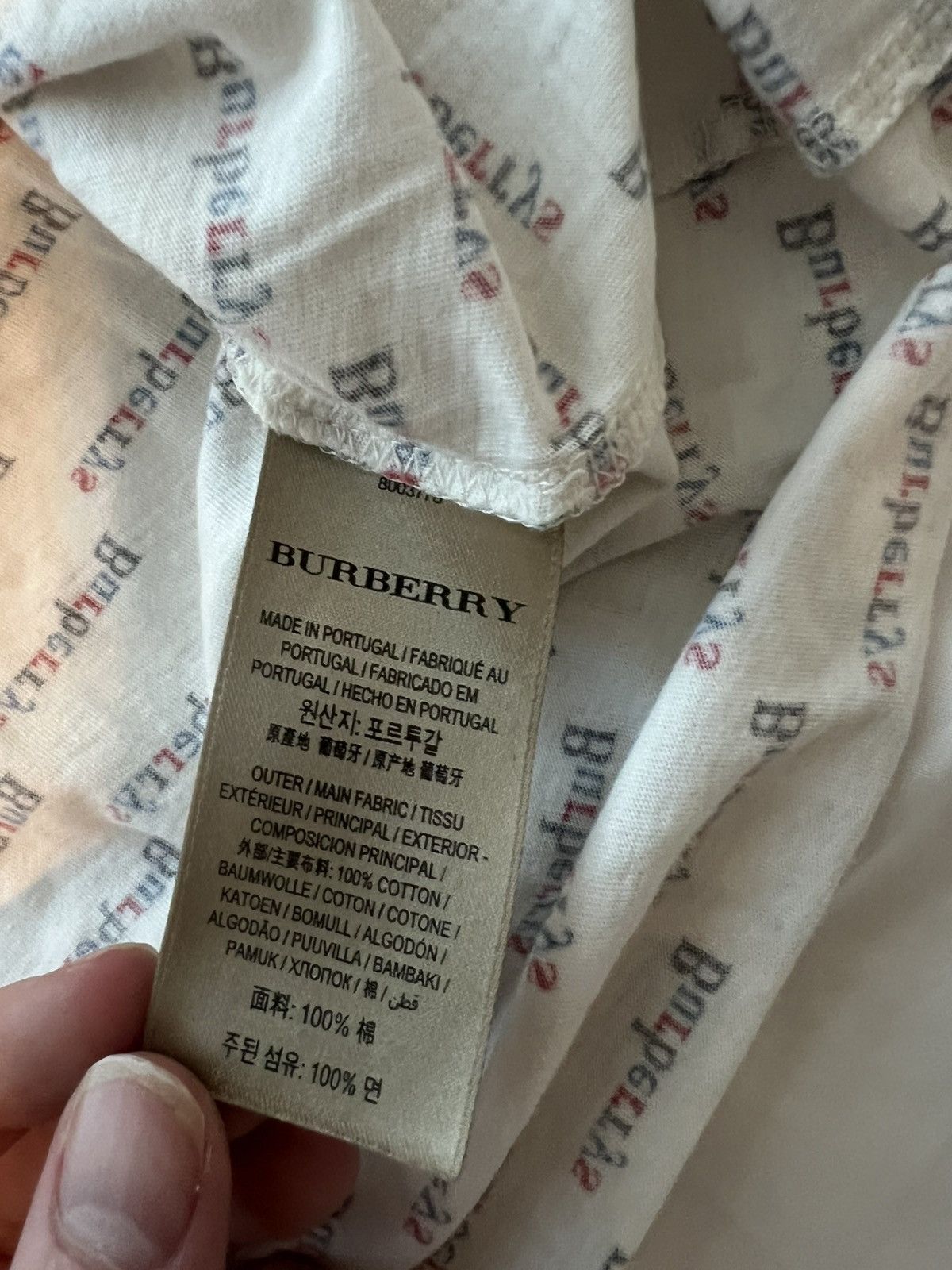 Burberry Burberry T shirt Size US M / EU 48-50 / 2 - 4 Thumbnail