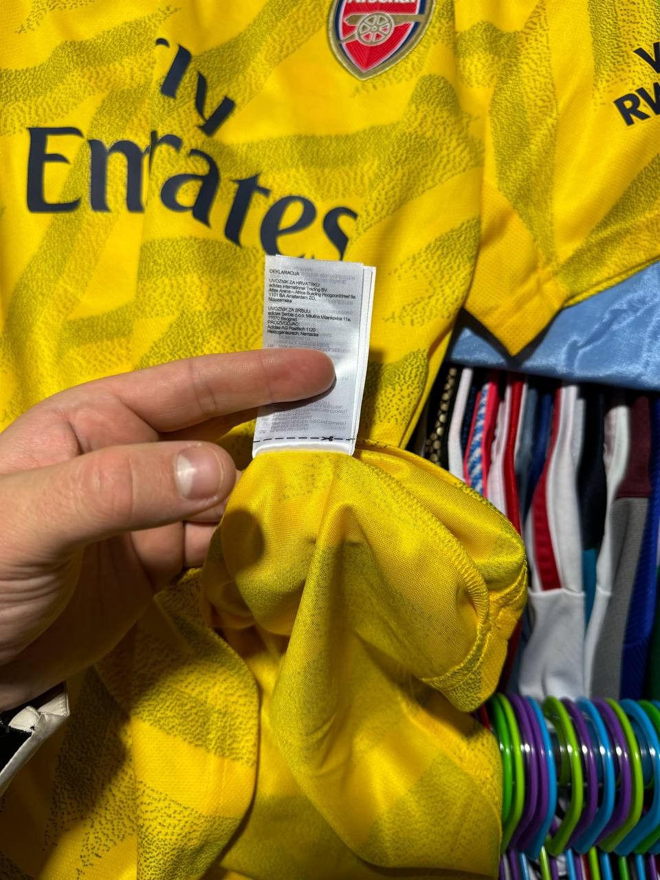 Adidas × Vintage Vintage Arsenal 2019/20 Women's Adidas Soccer Jersey Size US XS / EU 42 / 0 - 17 Thumbnail