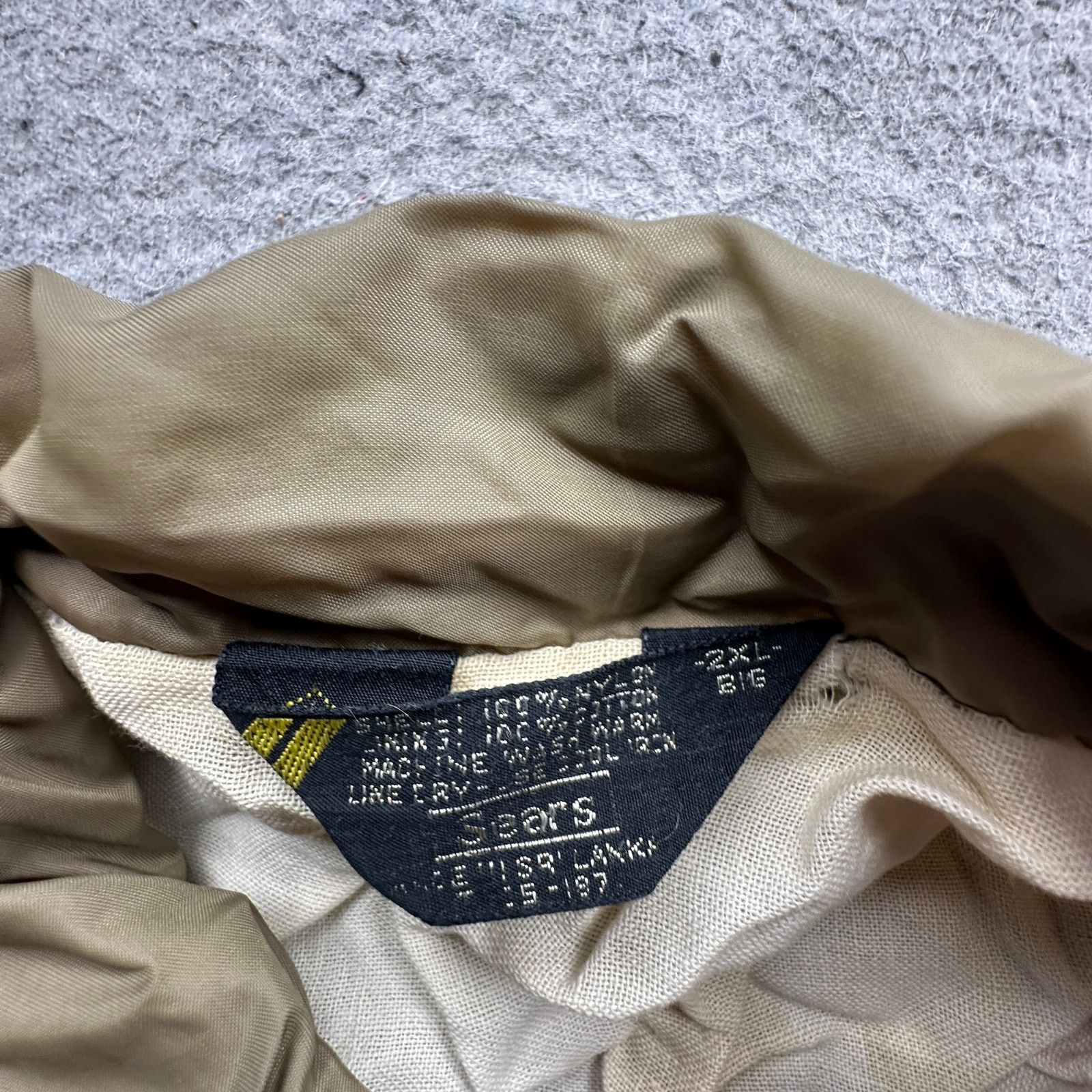Sears Vintage 70s 80s Sears Coaches Coach Jacket Mens 2XL Brown Size US XXL / EU 58 / 5 - 3 Thumbnail
