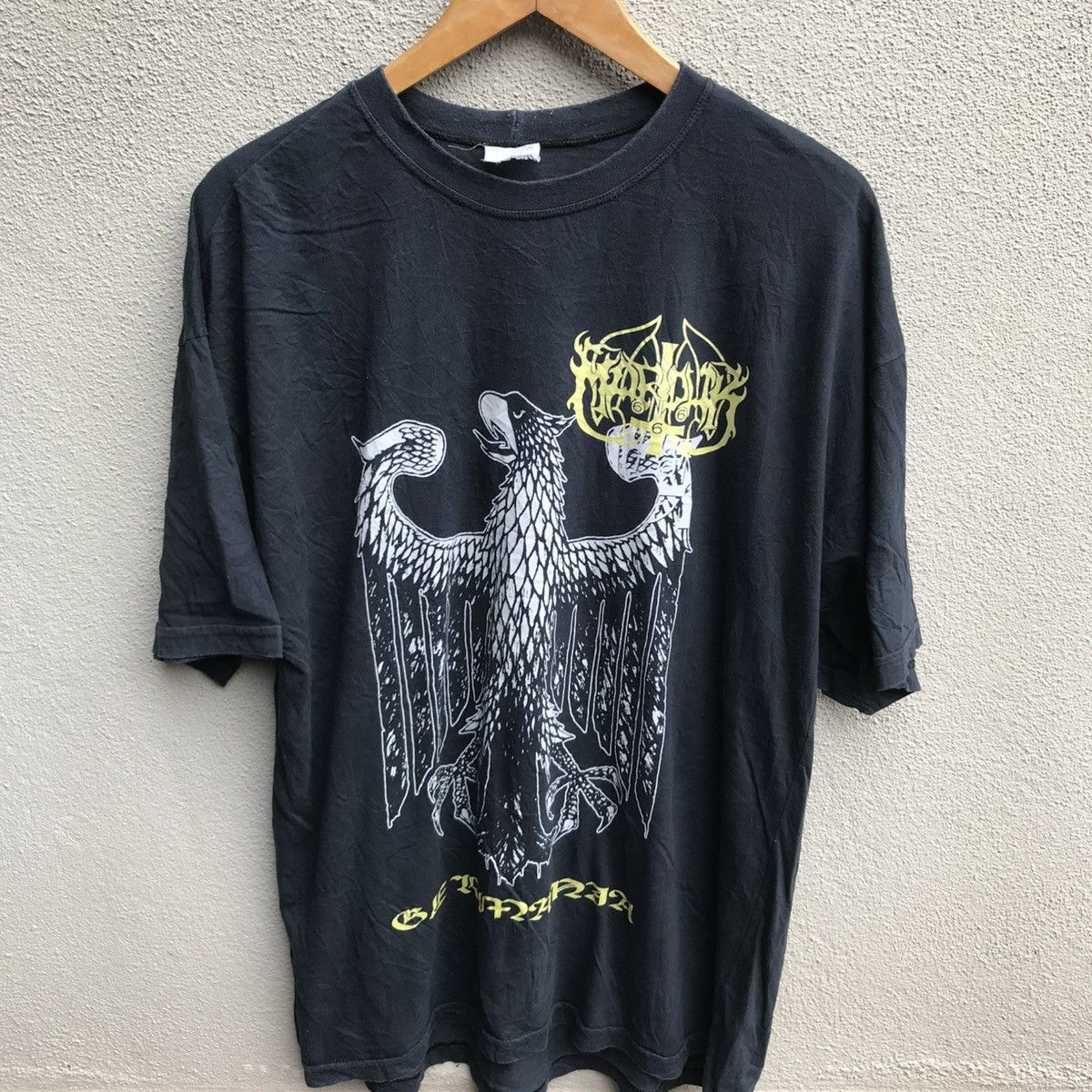 Band Tees Vintage MARDUK band tee black metal Size US L / EU 52-54 / 3 - 2 Thumbnail