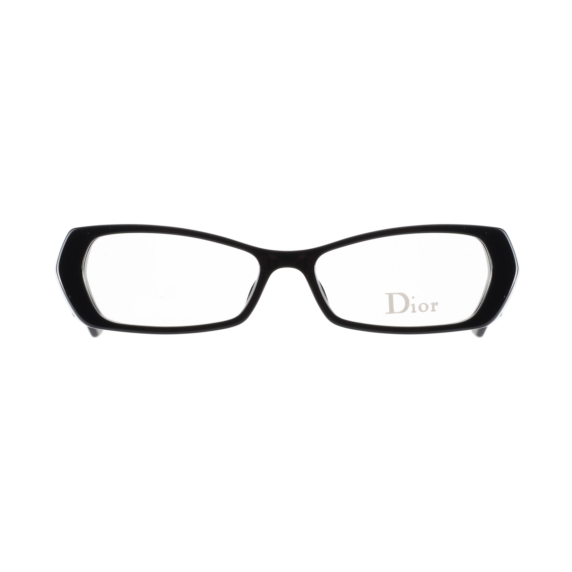 Dior Christian Dior '00s Black Wide Plastic Frame Glasses Size ONE SIZE - 5 Thumbnail
