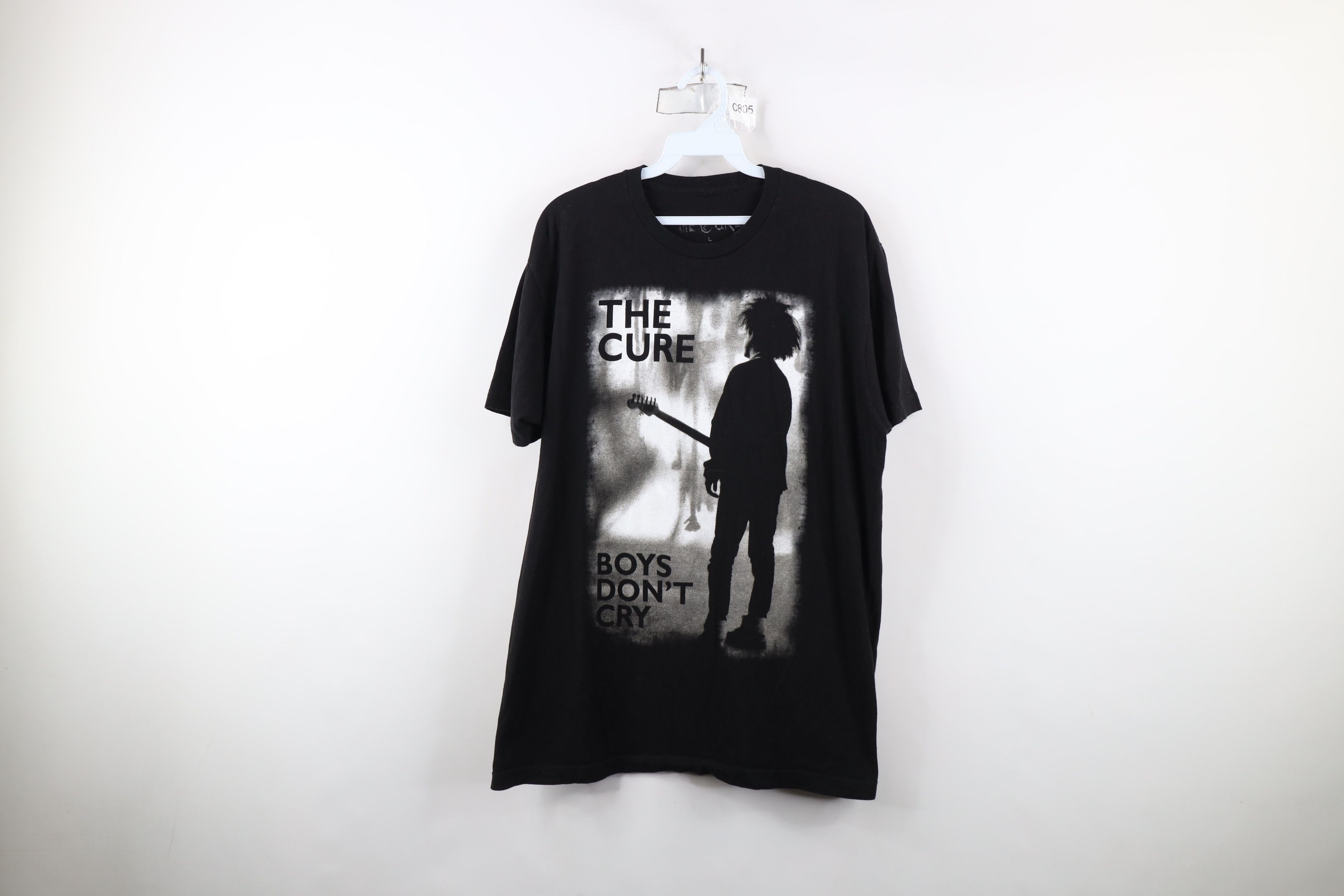 Vintage Retro Y2K Boys Don't Cry Tour The Cure Band T-Shirt Black Size US L / EU 52-54 / 3 - 1 Thumbnail