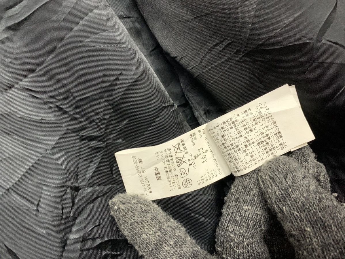 Designer × Journal Standard × Yohji Yamamoto Rare Japanese Journal Standard Zipper Down Wool Jacket Size US M / EU 48-50 / 2 - 9 Thumbnail
