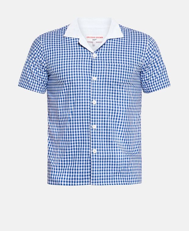 Orlebar Brown Short-sleeved shirt Size US XL / EU 56 / 4 - 1 Thumbnail