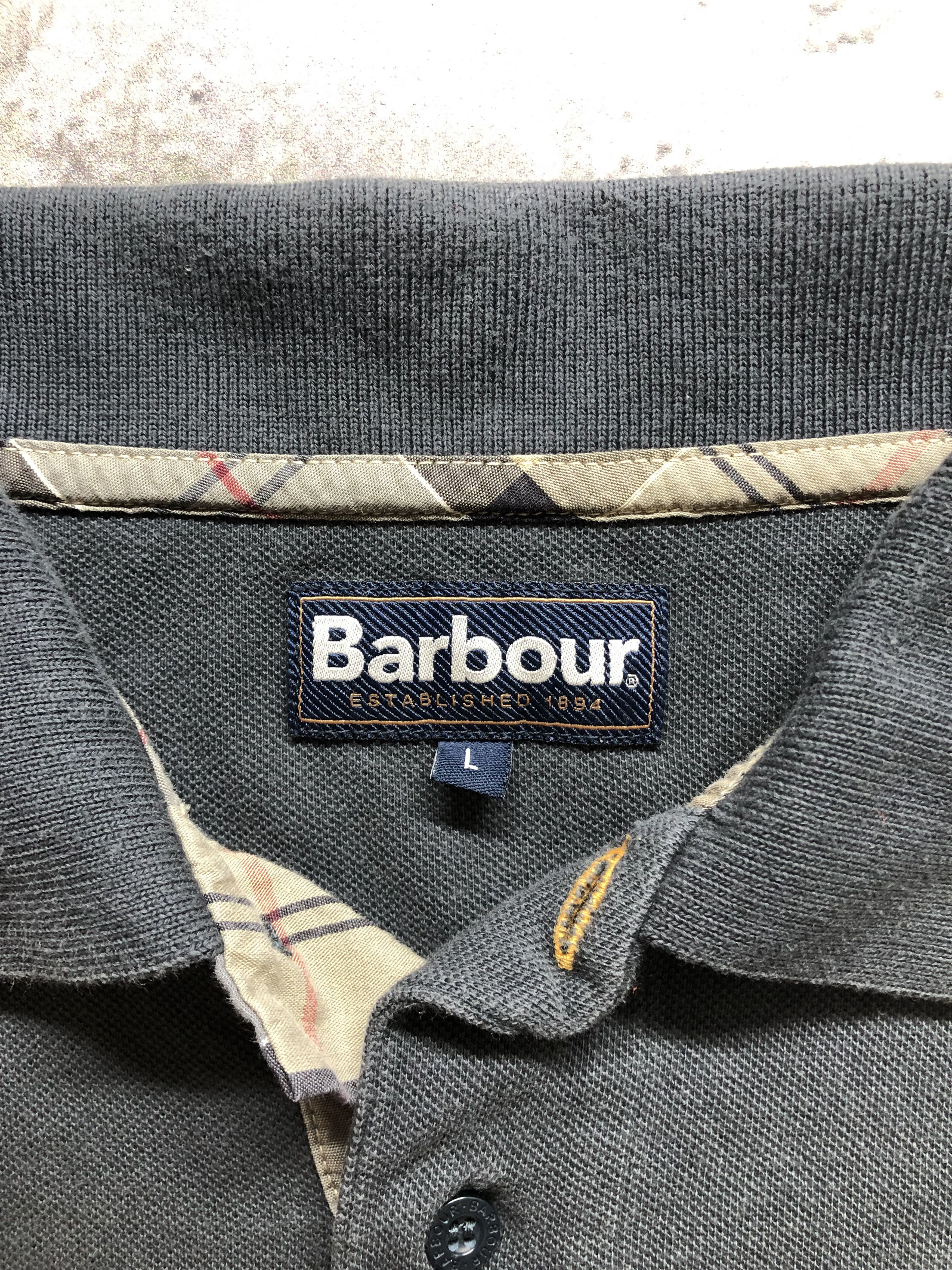 Barbour Barbour Vintage Polo Short Sleeve T-Shirts Size US L / EU 52-54 / 3 - 5 Thumbnail
