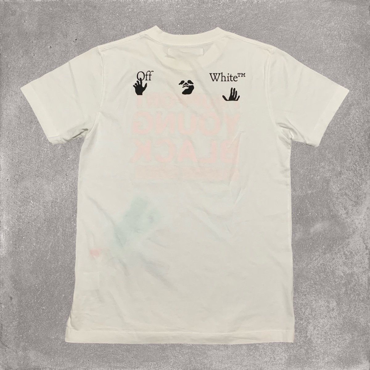 Off-White Off White Medium I Support Young Black Businesses White Tee Size US L / EU 52-54 / 3 - 2 Thumbnail