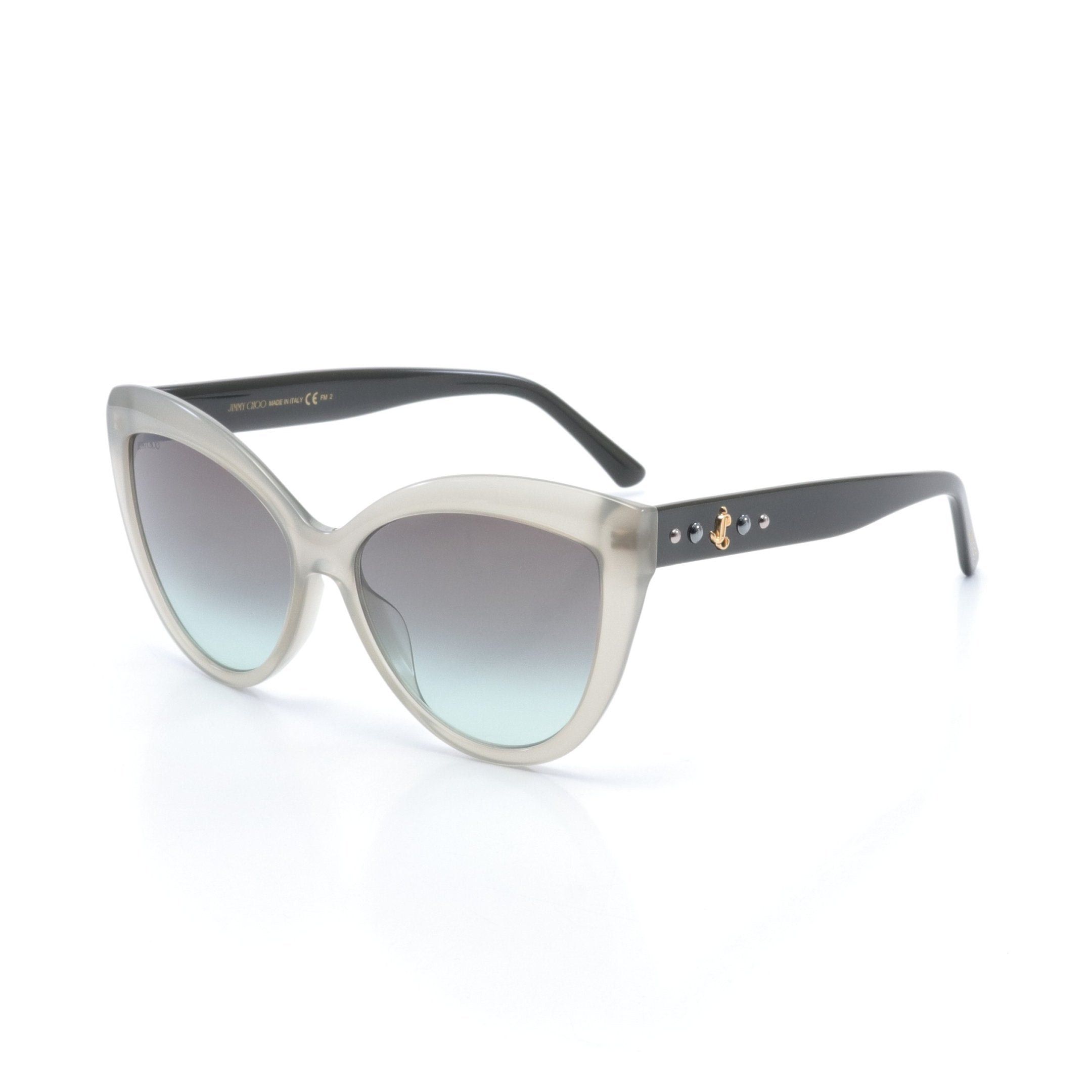 Jimmy Choo Jimmy Choo Sunglasses Gray Black Size ONE SIZE - 1 Thumbnail
