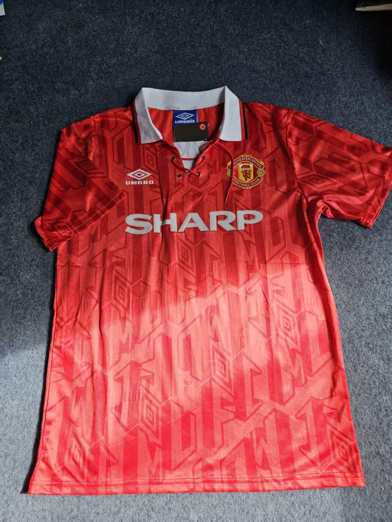 Other 1993 94 MUFC Jersey Home Size US M / EU 48-50 / 2 - 1 Thumbnail
