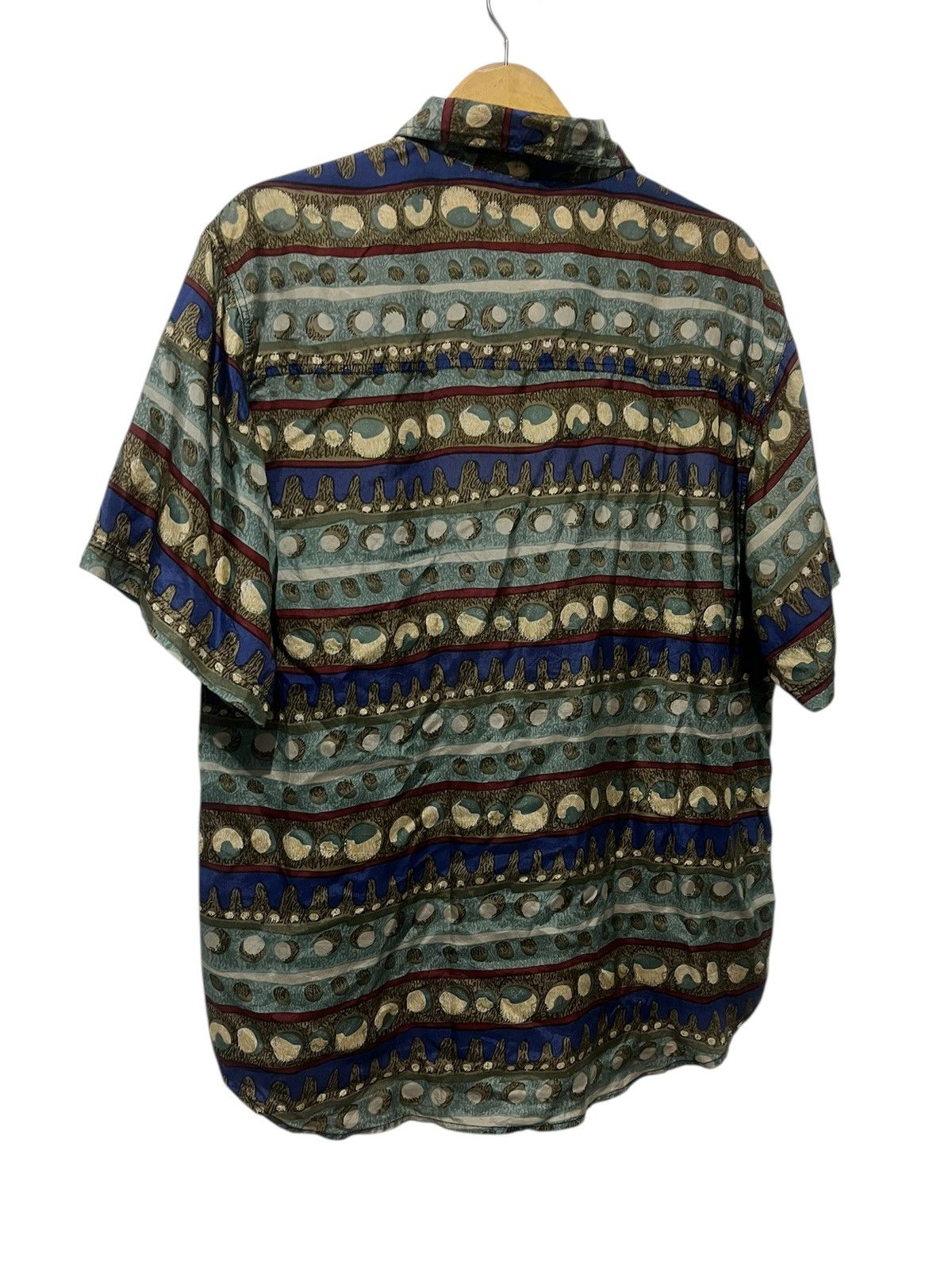 SikSilk VINTAGE 90s SNOW MOUNTAINS PURE SILK Size US XL / EU 56 / 4 - 3 Thumbnail