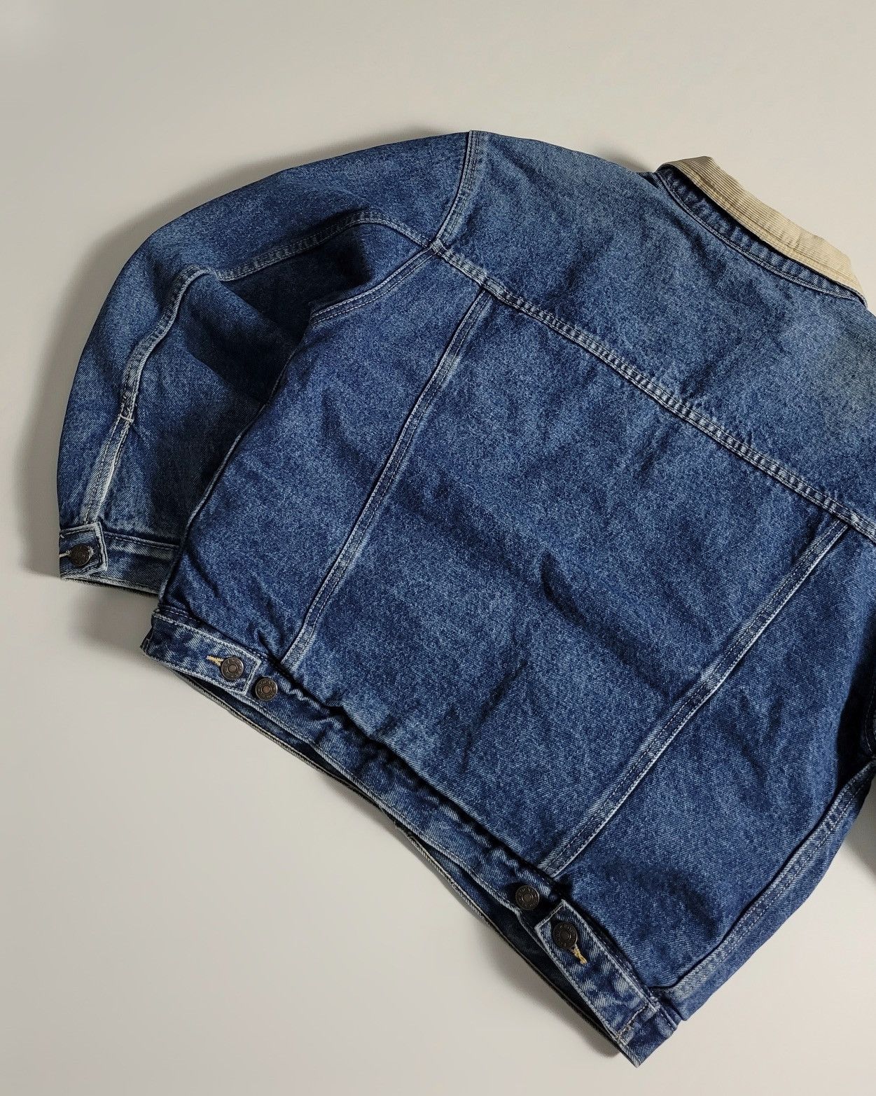 Other Vintage 90s Western Blue Denim Lined Jacket Cowboy Core Size US S / EU 44-46 / 1 - 8 Thumbnail