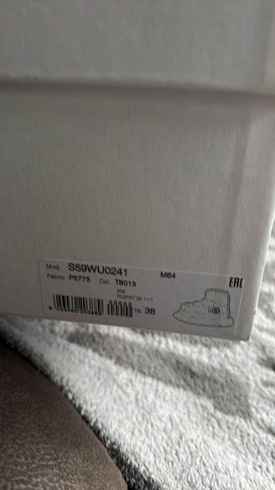 Maison Margiela MM6 Maison Margiela ankle boot black S59WU0241 women NWT Size US 8 / IT 38 - 2 Thumbnail