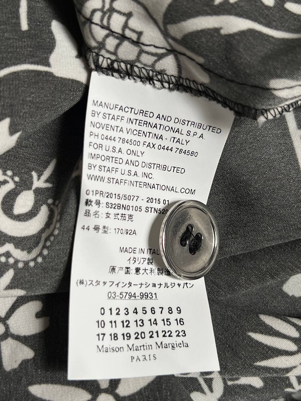 MM6 × Maison Margiela Maison Martin Margiela MM6 Blazer Black RARE Size M / US 6-8 / IT 42-44 - 15 Thumbnail