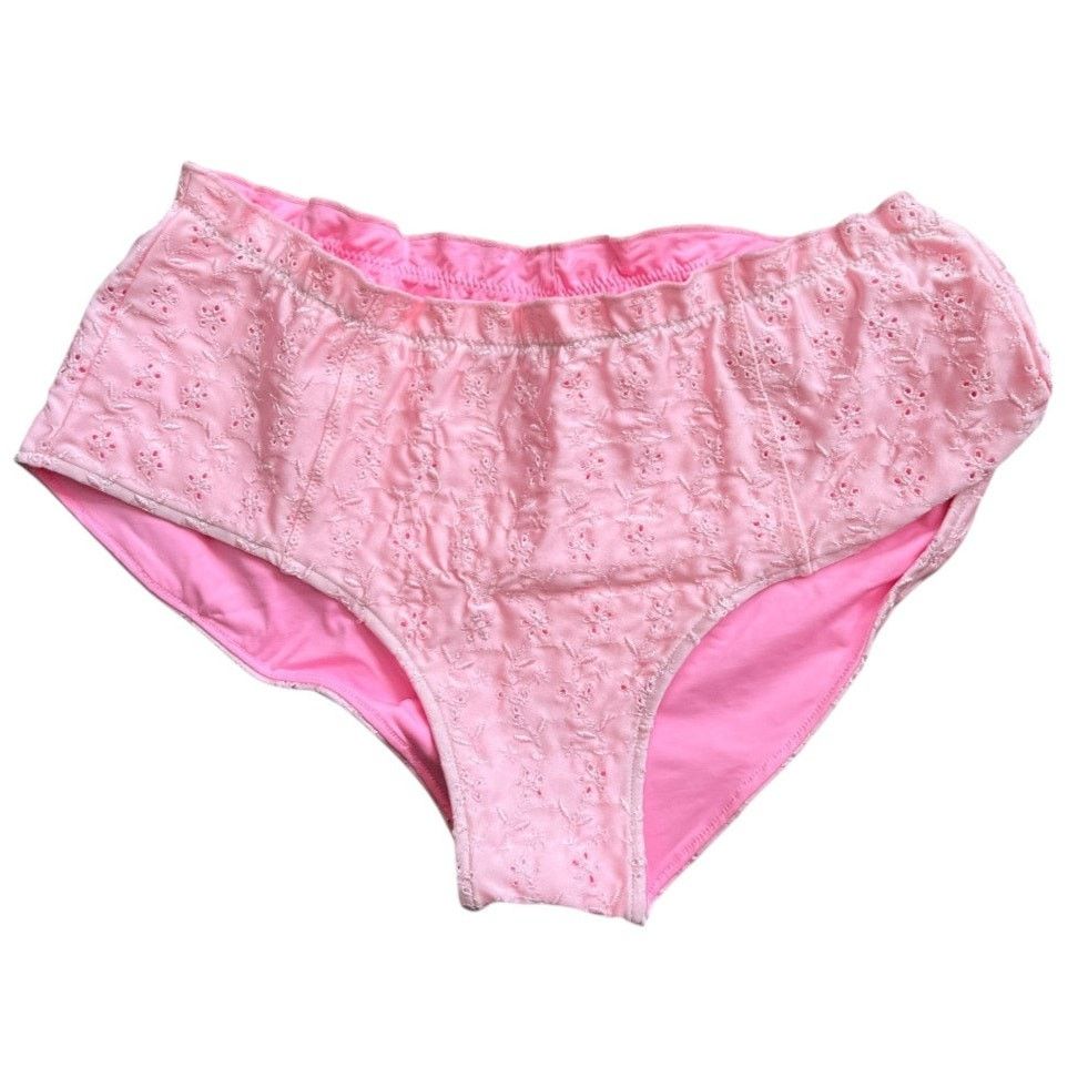 Other Frankies Bikinis Pink Swim Bikini Bottom, L Size ONE SIZE - 3 Thumbnail