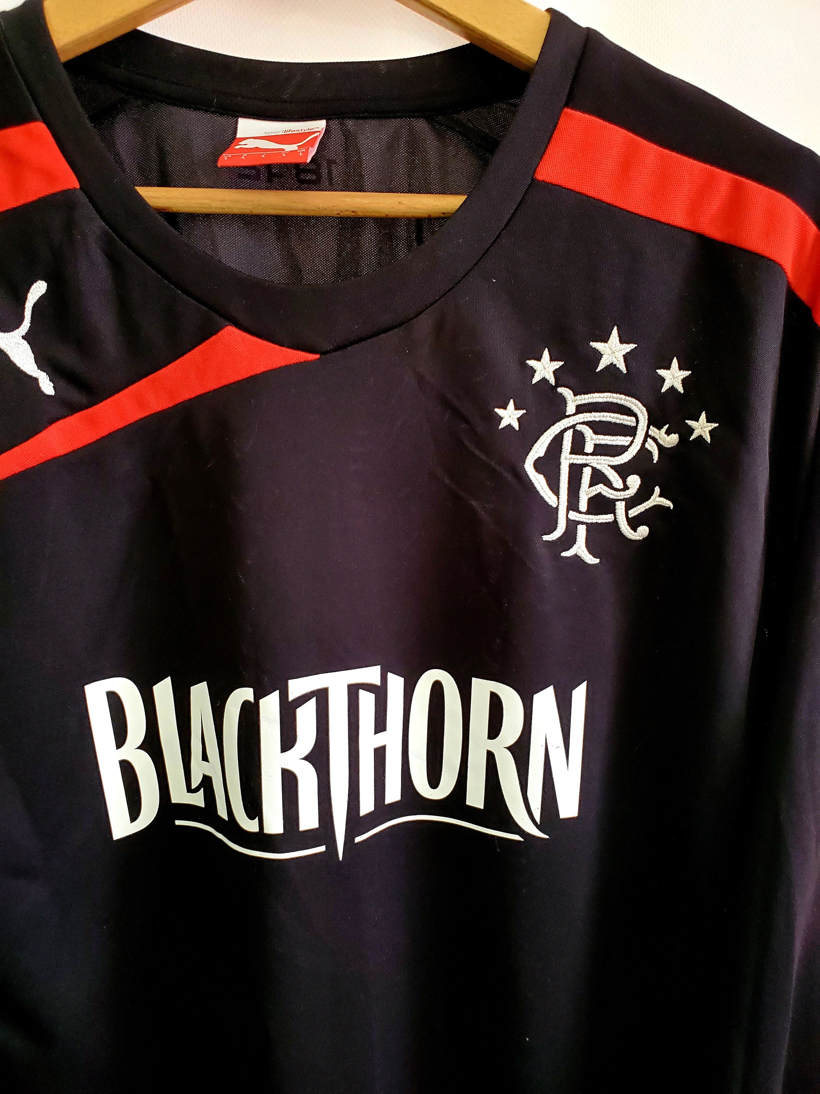 Puma Rangers FC 2013/2014 puma Soccer jersey ideal condition L Size US L / EU 52-54 / 3 - 3 Thumbnail