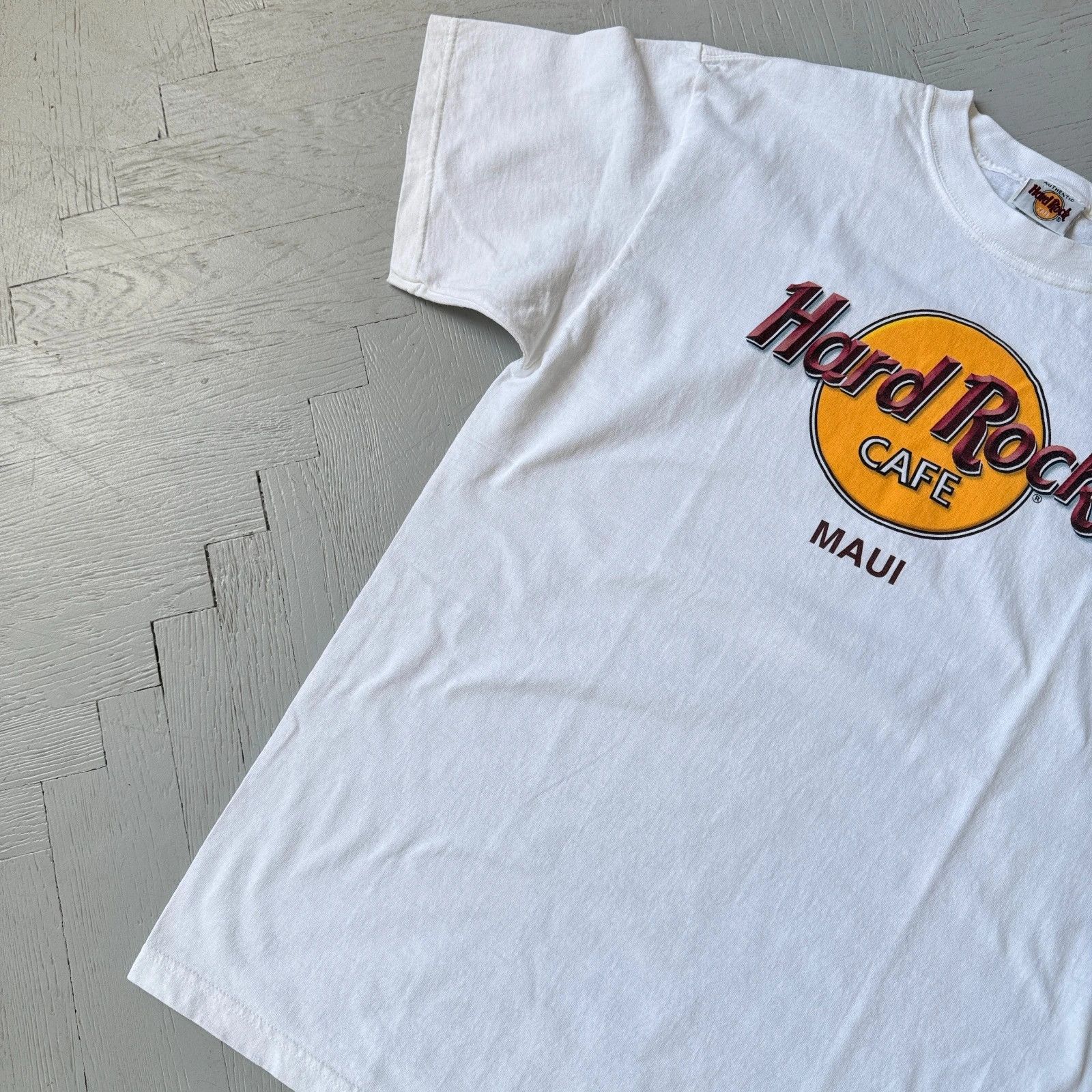 Hard Rock Cafe Vintage Hard Rock Cafe Maui Graphic Tee Shirt Size US L / EU 52-54 / 3 - 2 Thumbnail