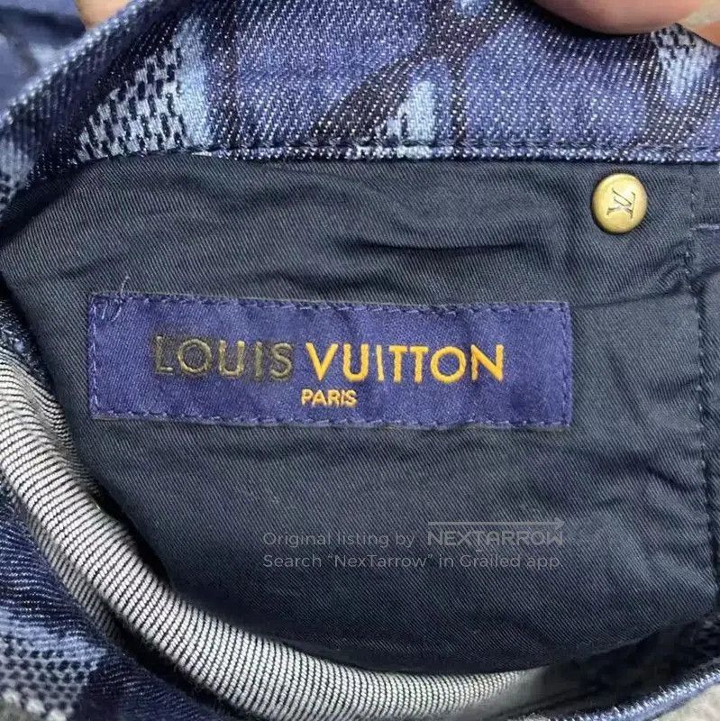 Louis Vuitton Louis Vuitton Blue Casual Pants for Men . Size US 32 / EU 48 - 2 Thumbnail