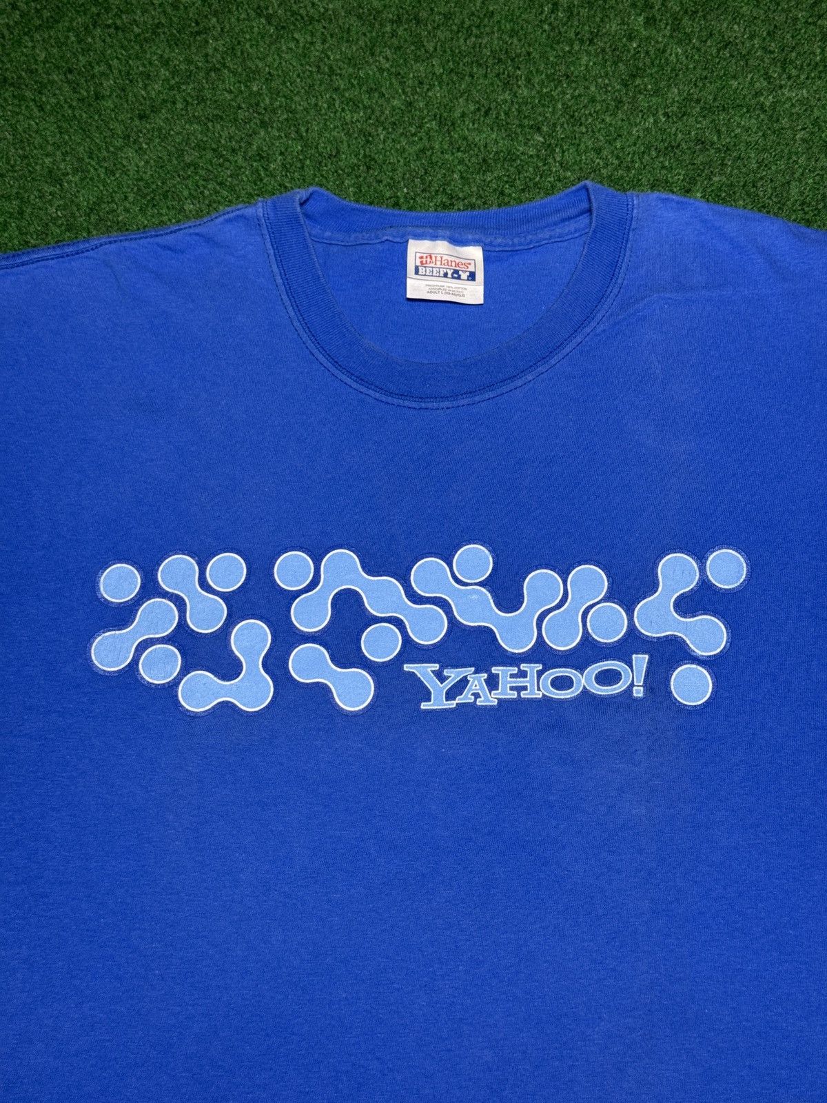 Vintage Vintage 90s Yahoo Tech Company Silicon Valley Y2K T Shirt Size US L / EU 52-54 / 3 - 2 Thumbnail