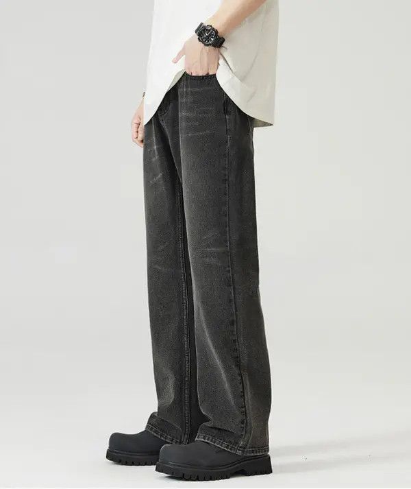 Japanese Brand nezawa x Rika American grey washed flared baggy jeans Size US 32 / EU 48 - 4 Thumbnail