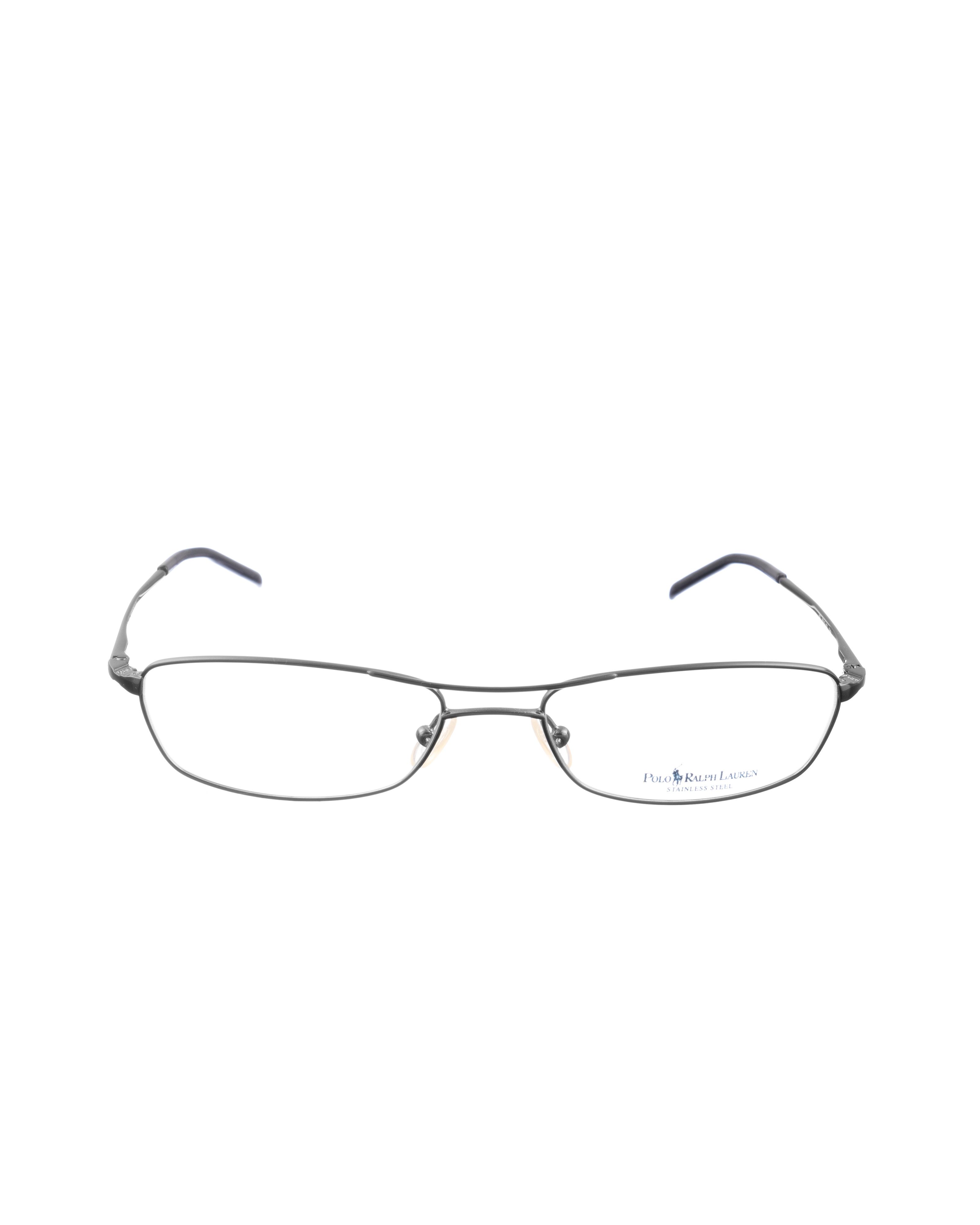 Polo Ralph Lauren Polo Ralph Lauren 00s Metallic Grey Metal Glasses Size ONE SIZE - 1 Thumbnail