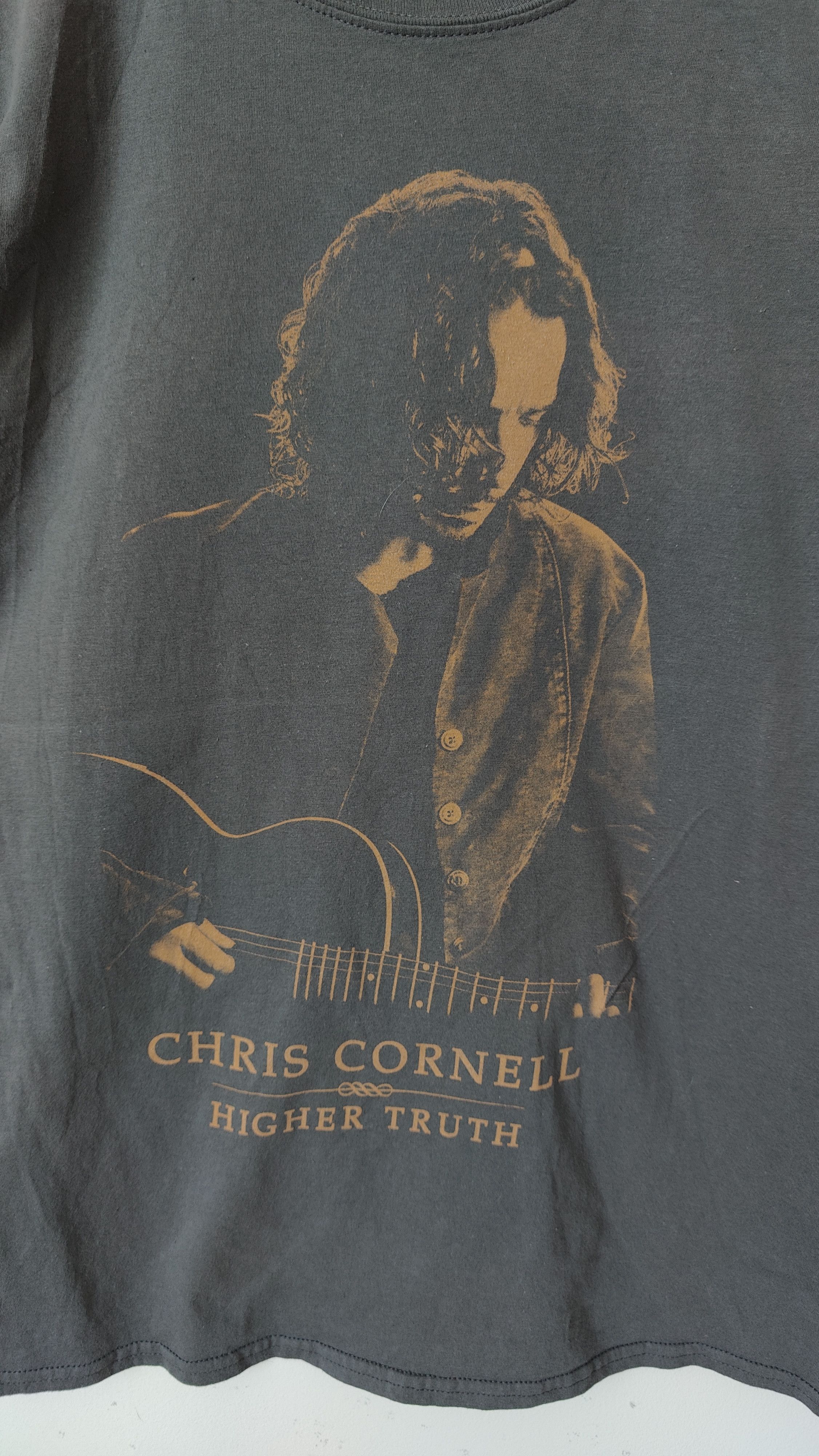 Band Tees × Vintage Chris Cornell Higher Truth 2016 Official Last Tour Tshirt Size US L / EU 52-54 / 3 - 3 Thumbnail