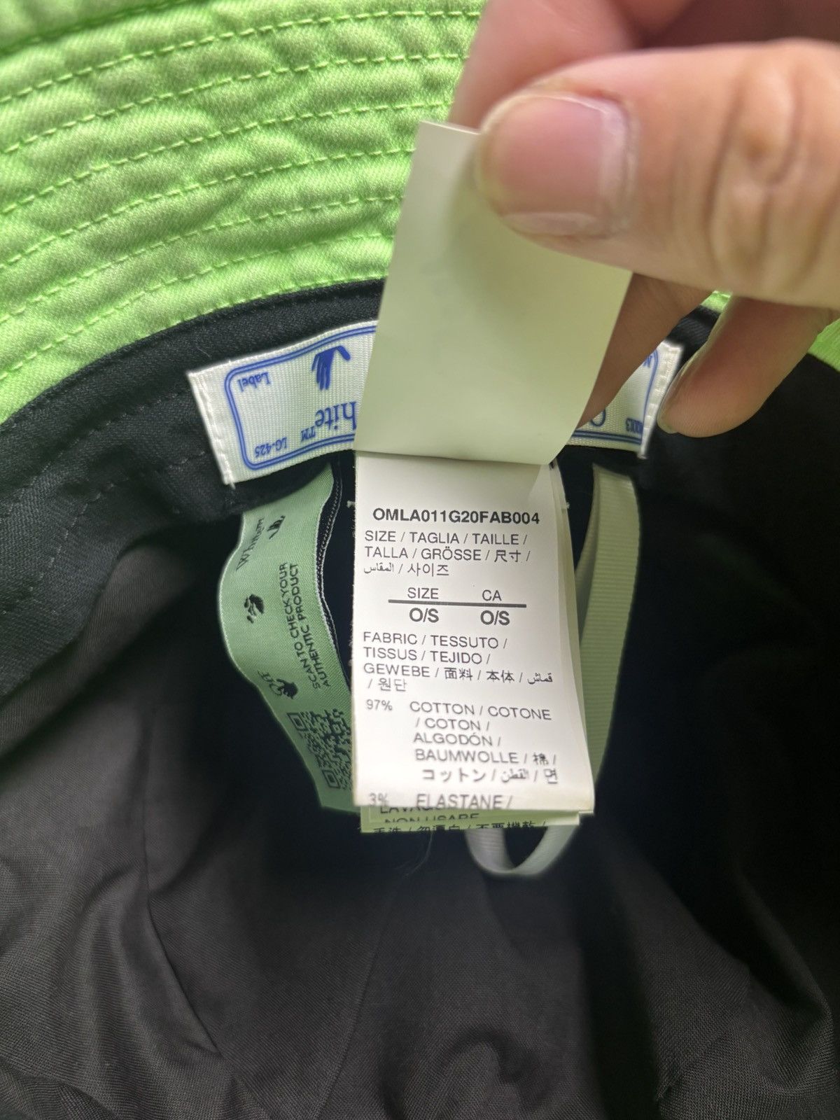 Off-White Off-White bucket hat green Size ONE SIZE - 7 Thumbnail