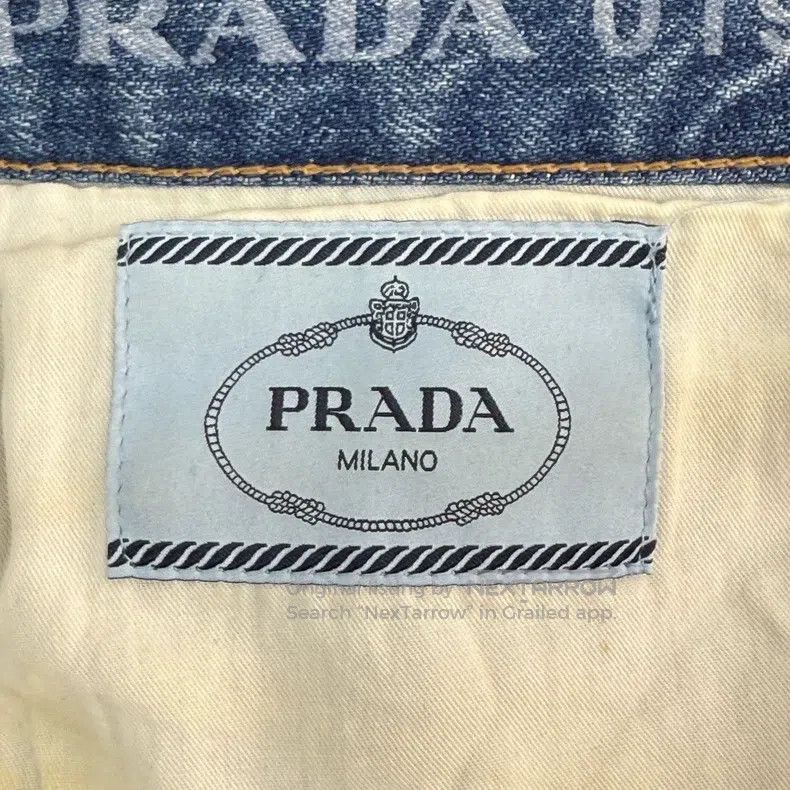 Prada Prada Blue washed triangle jeans Size US 30 / EU 46 - 5 Thumbnail