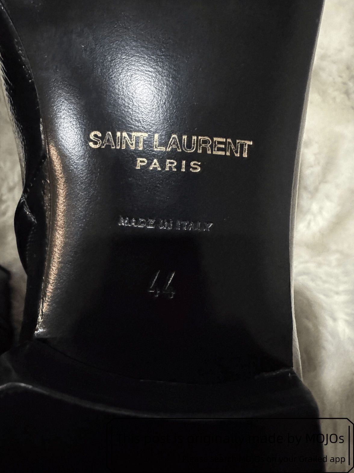 Saint Laurent Paris Sz 44 Saint Laurent Paris Rainer 30 Boots mojos5831 Size US 11 / EU 44 - 5 Thumbnail