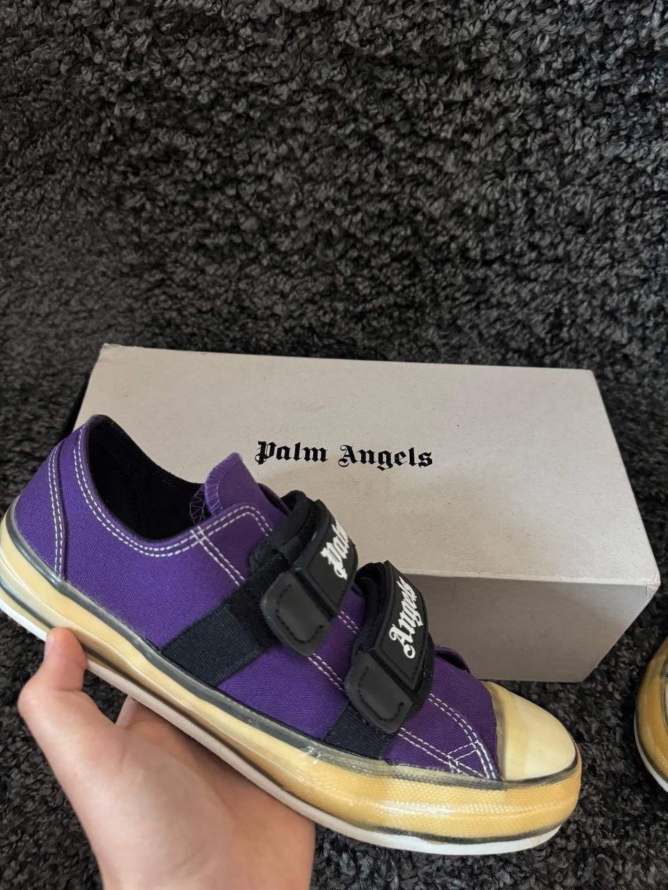 Palm Angels Palm Angels Vulcanized Purple Canvas Size US 9 / EU 42 - 3 Thumbnail