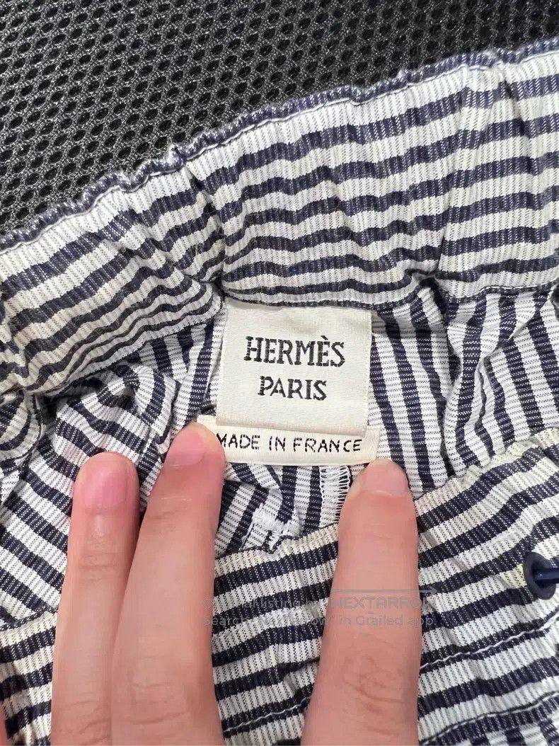 Hermes Hermes Striped Shorts Size 42" / US 20 - 3 Thumbnail