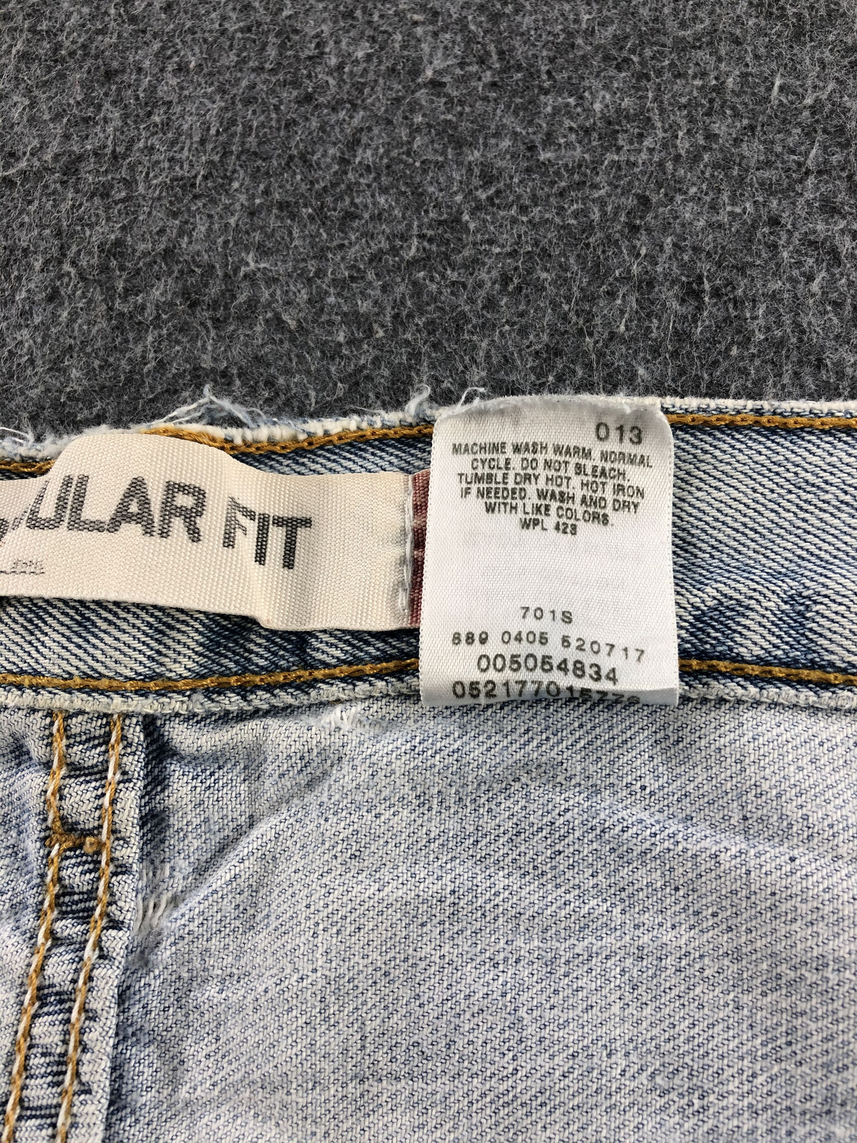 Levi's Vintage Light Wash Levis 505 Jeans-J1210 Size US 34 / EU 50 - 11 Thumbnail