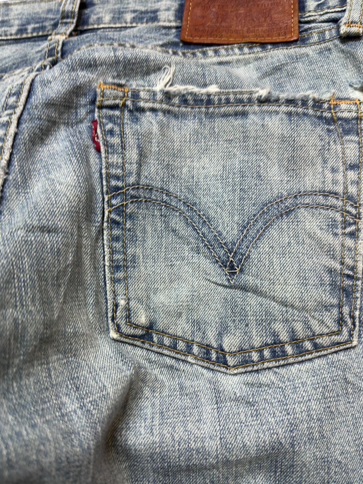 Levi's Vintage Clothing Vintage Levi’s 502 Faded Straight Loose Grunge Denim Size US 30 / EU 46 - 6 Thumbnail