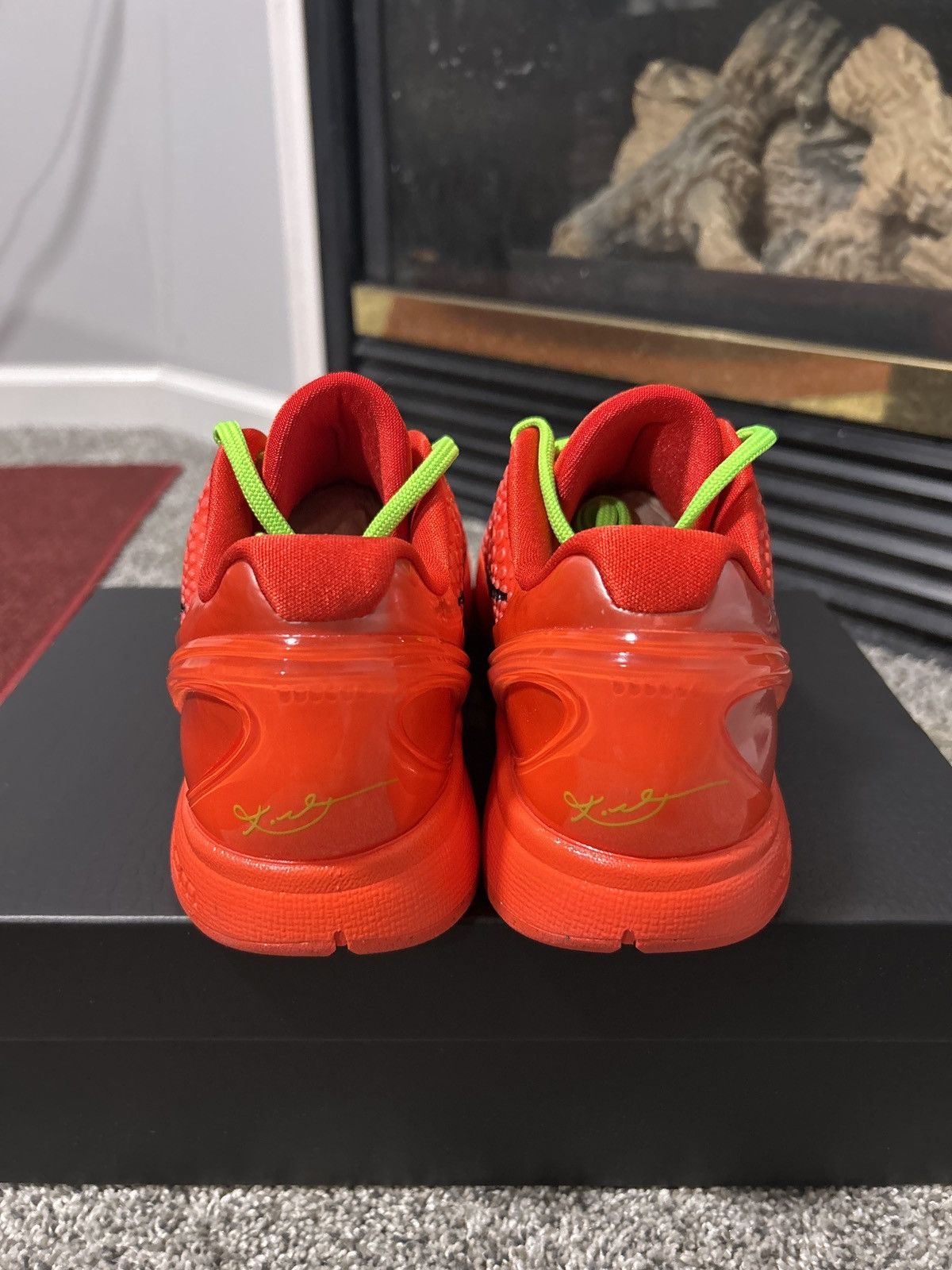 Nike Zoom Kobe 6 Protro ‘Reverse Grinch’ Size US 9 / EU 42 - 4 Thumbnail