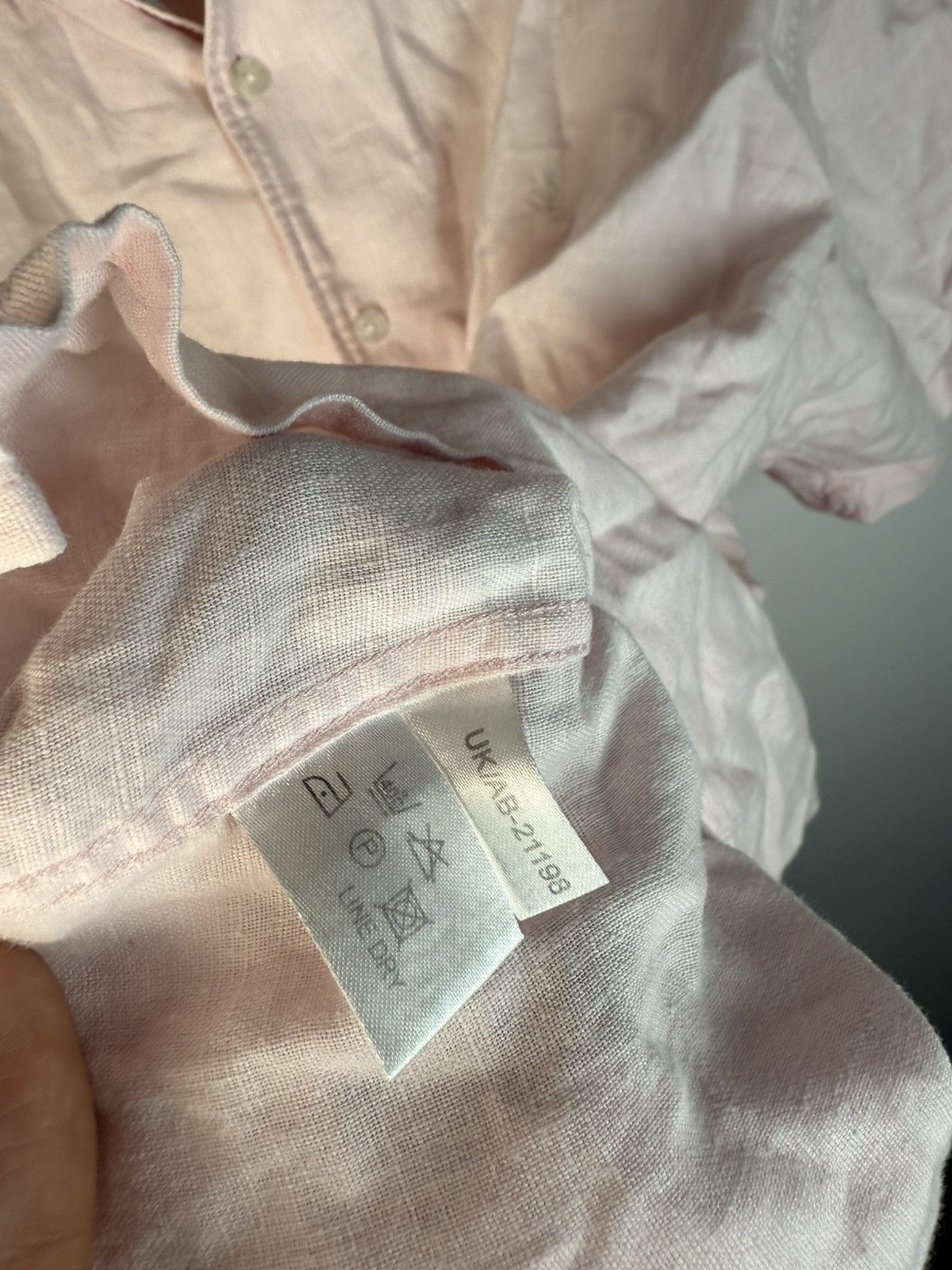 Yves Saint Laurent Linen YSL Shirt Short Sleeve Button Up Collar Vintage y2k Size US XL / EU 56 / 4 - 7 Thumbnail