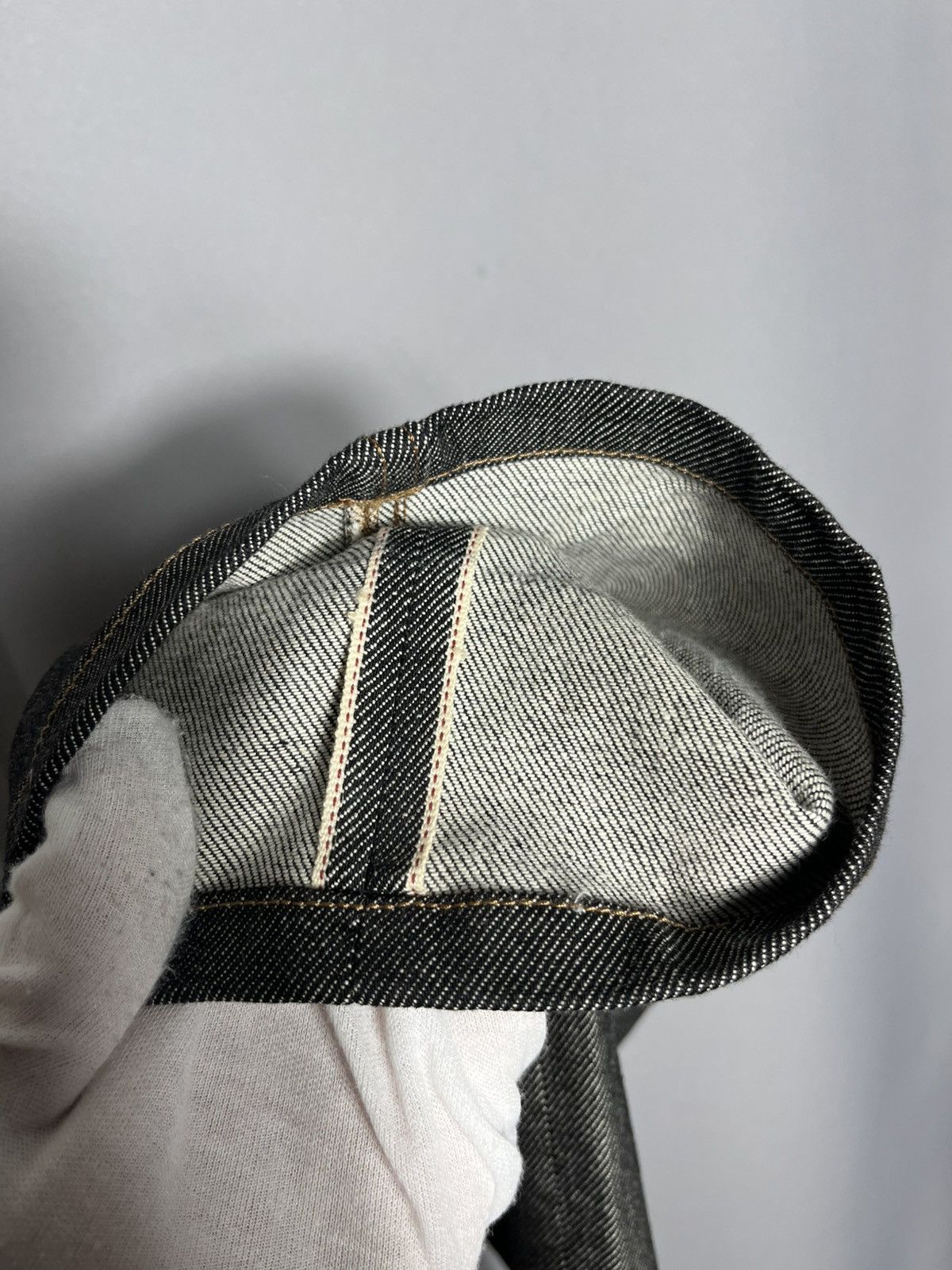 Neil Barrett Neil Barrett Black/Grey Selvedge Jeans Cuffed Hem Denim Mens Size US 32 / EU 48 - 15 Thumbnail